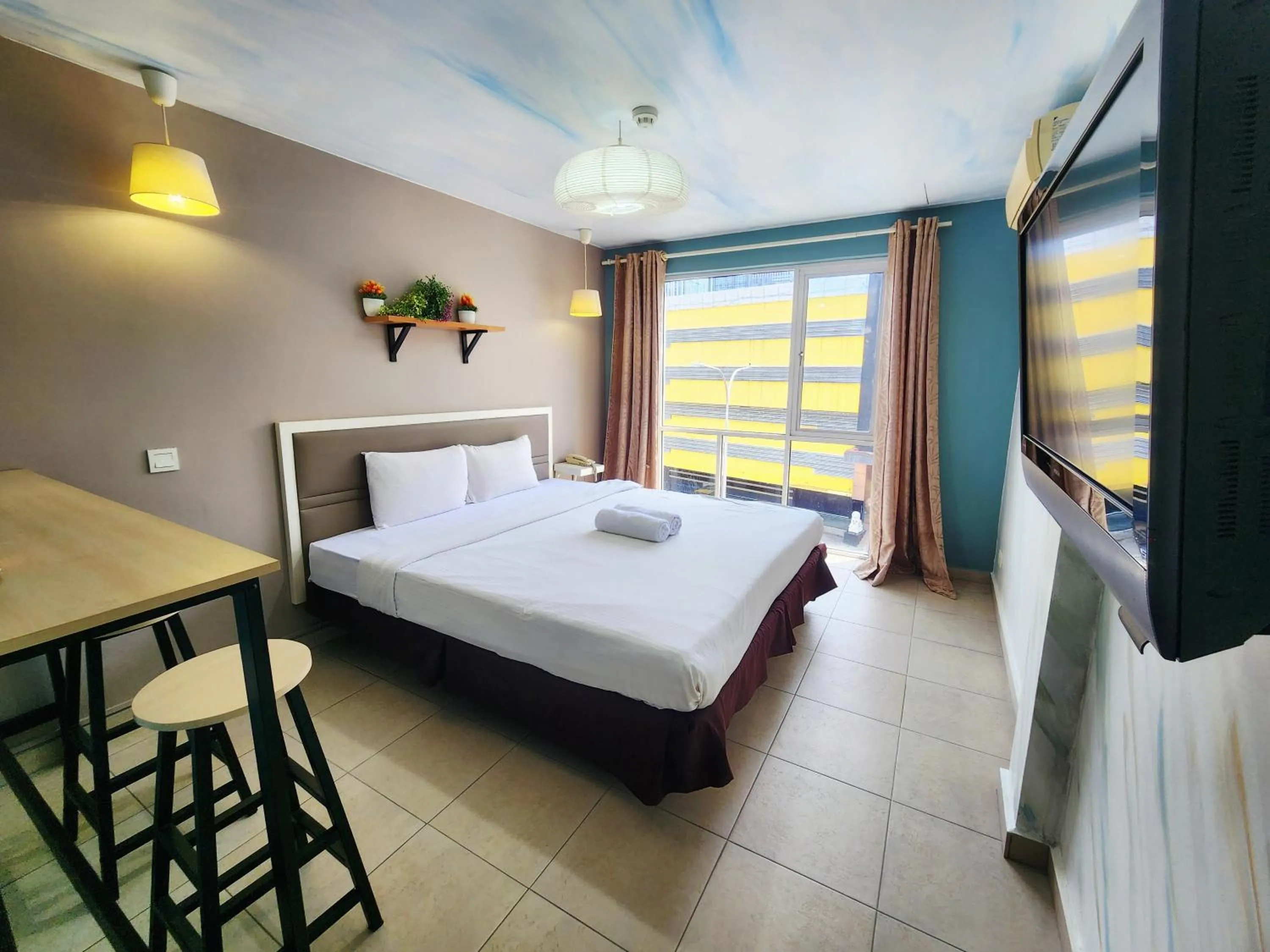 Bedroom, Bed in Boutique Hote123