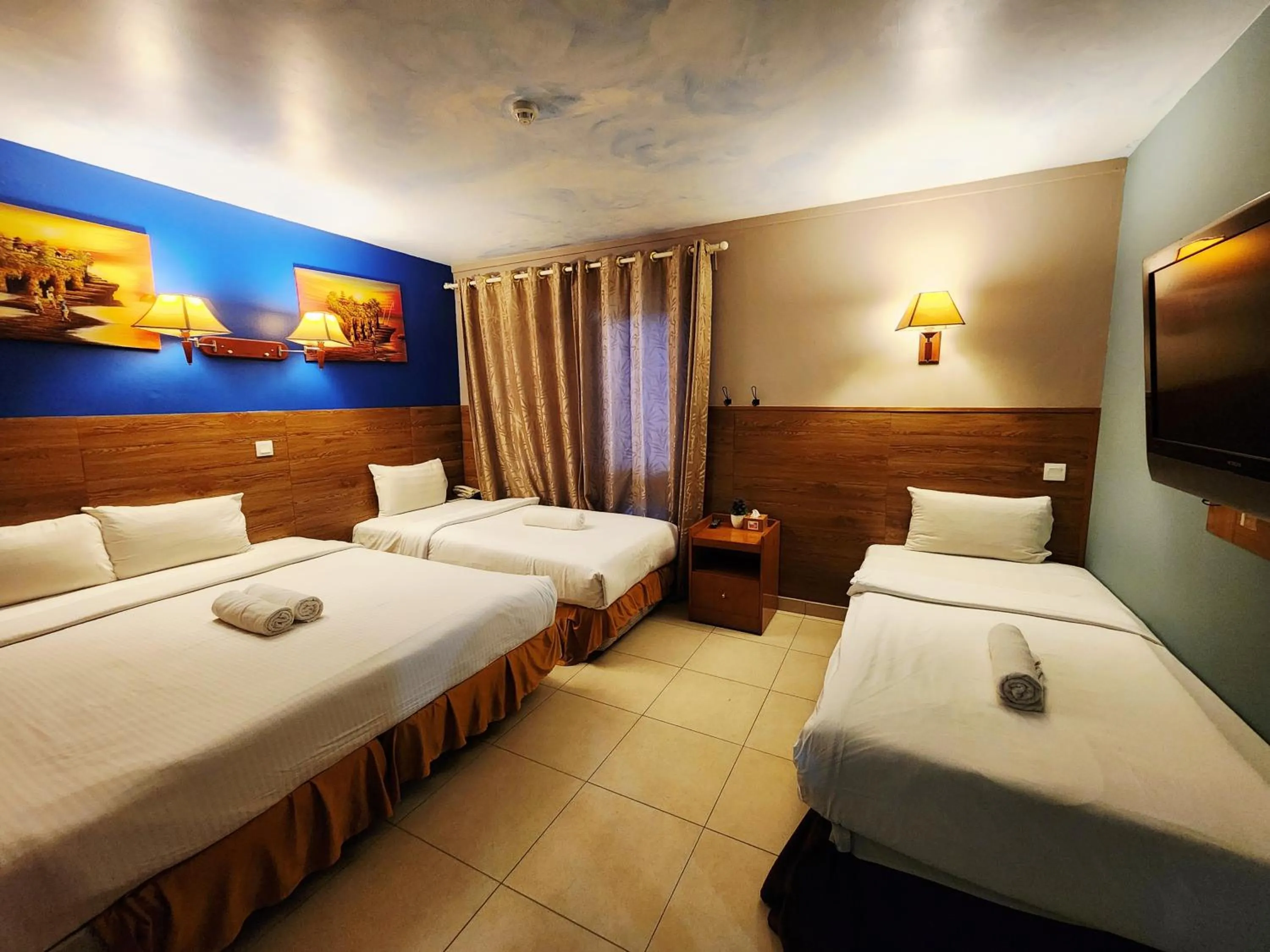 Bedroom, Bed in Boutique Hote123