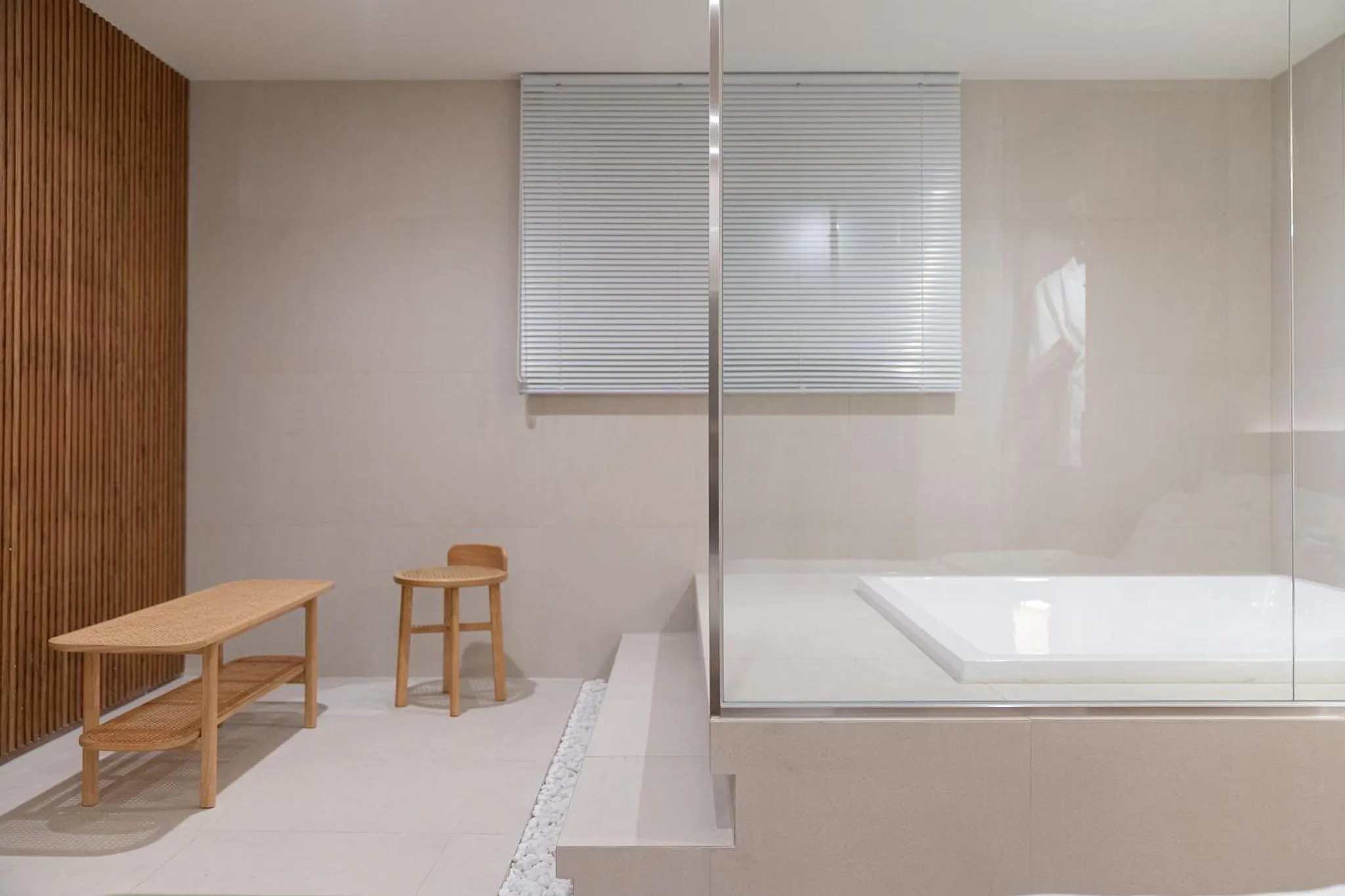 Shower in Simjak Hotel by Aank