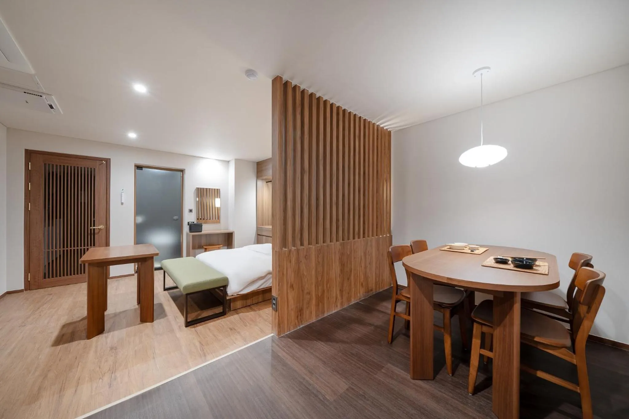 Bed in Simjak Hotel by Aank