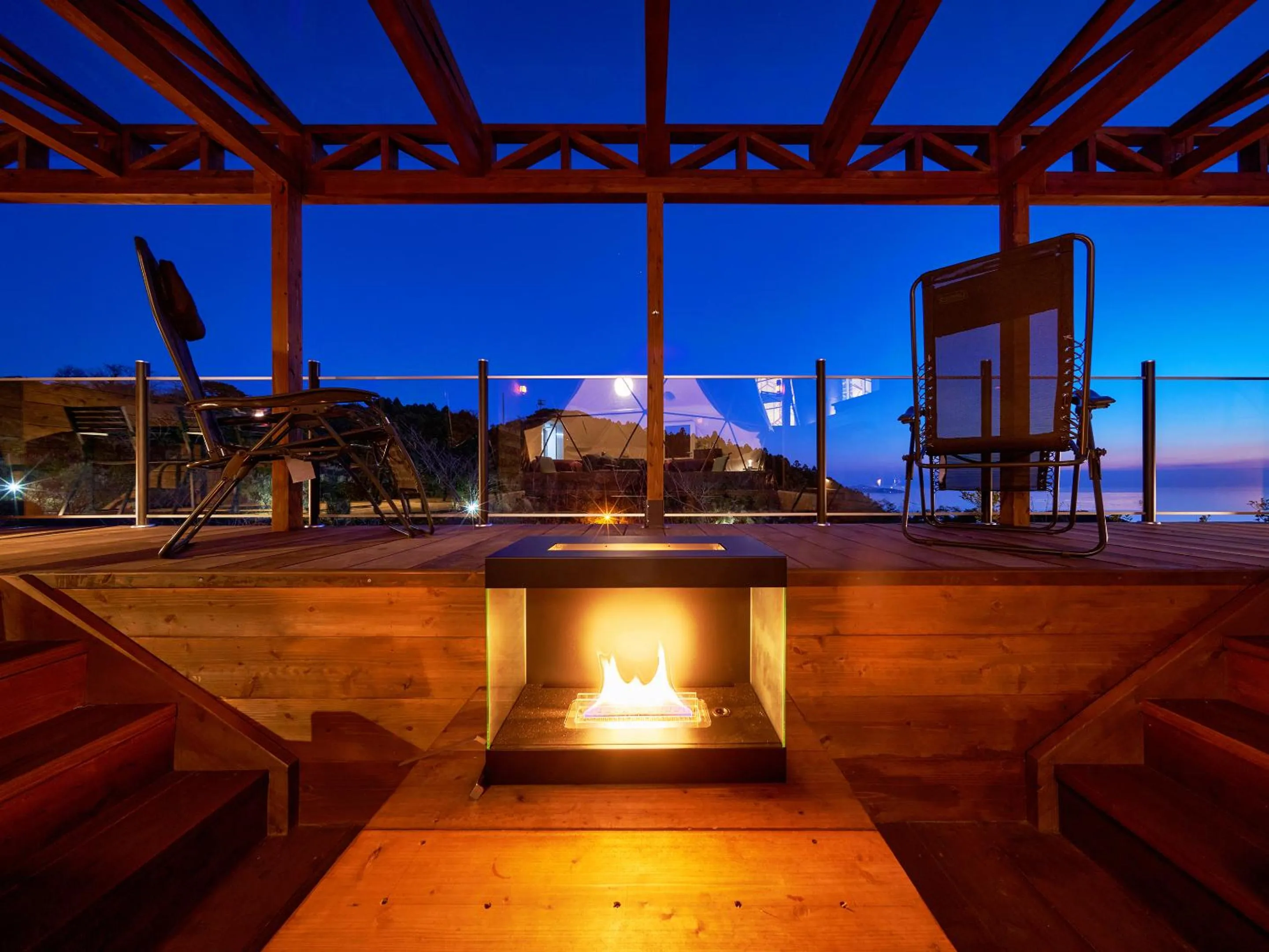 flat iron in Glamping Resort GLANSO NAGASAKI