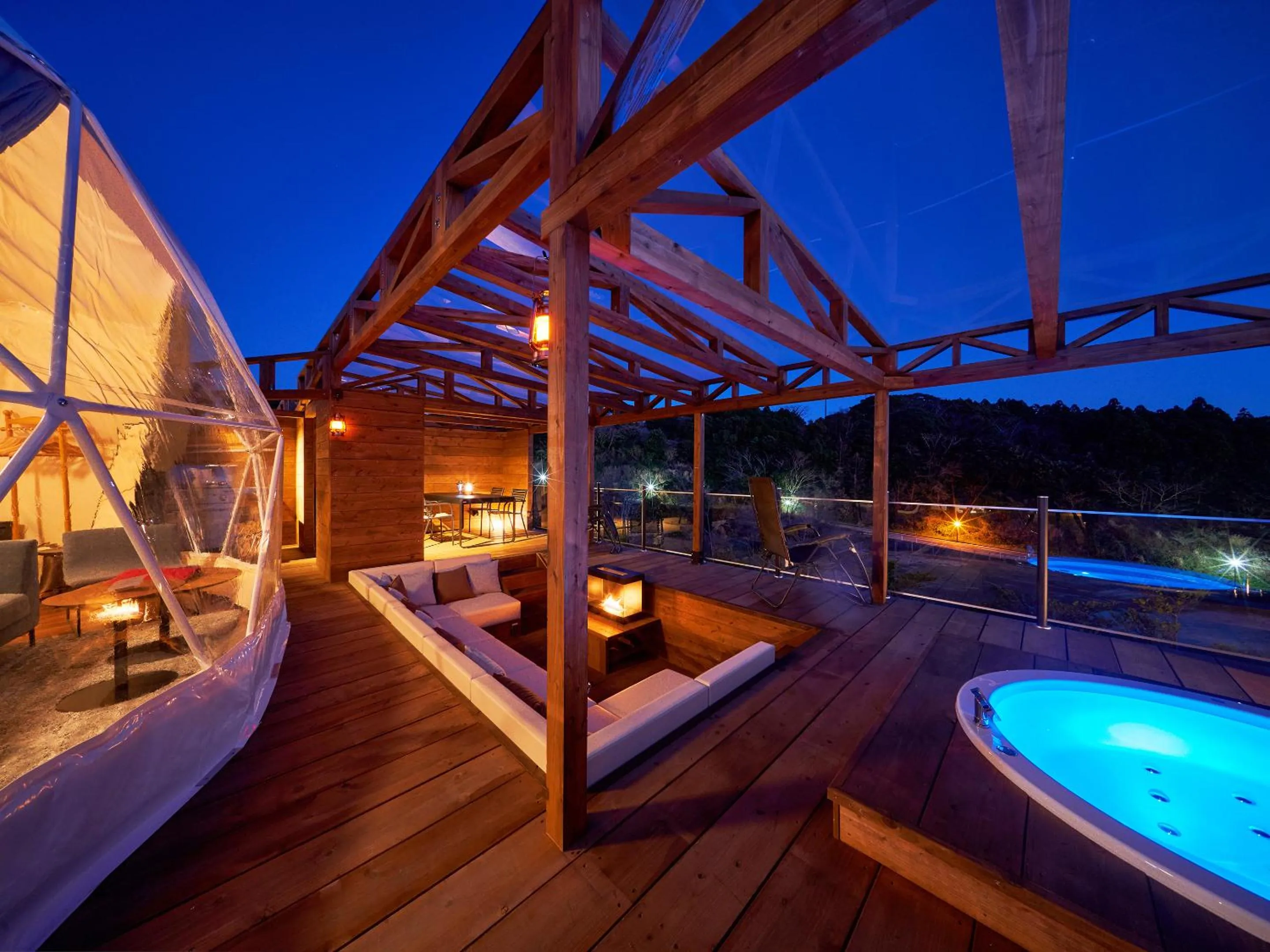 Night in Glamping Resort GLANSO NAGASAKI