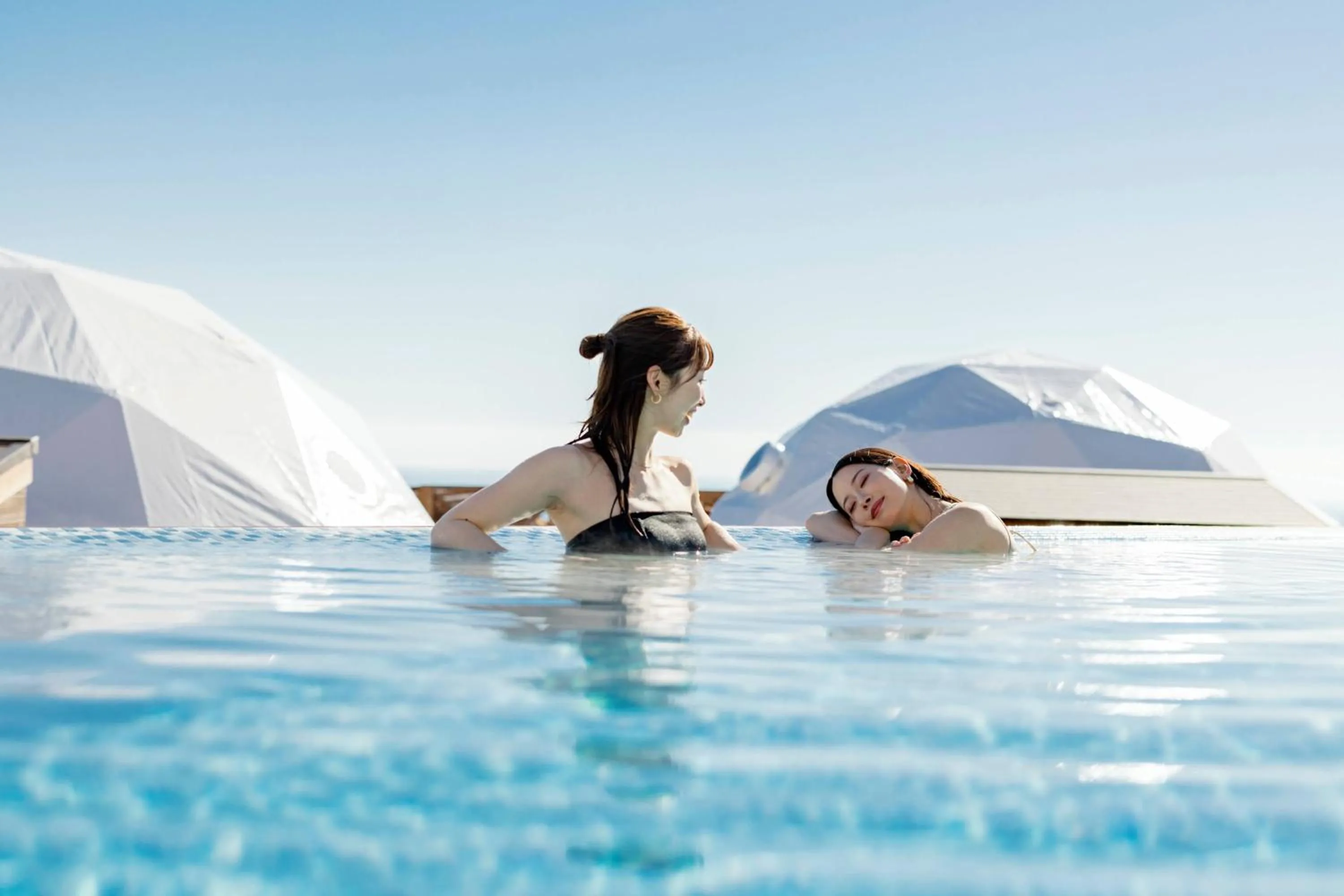 People in Glamping Resort GLANSO NAGASAKI