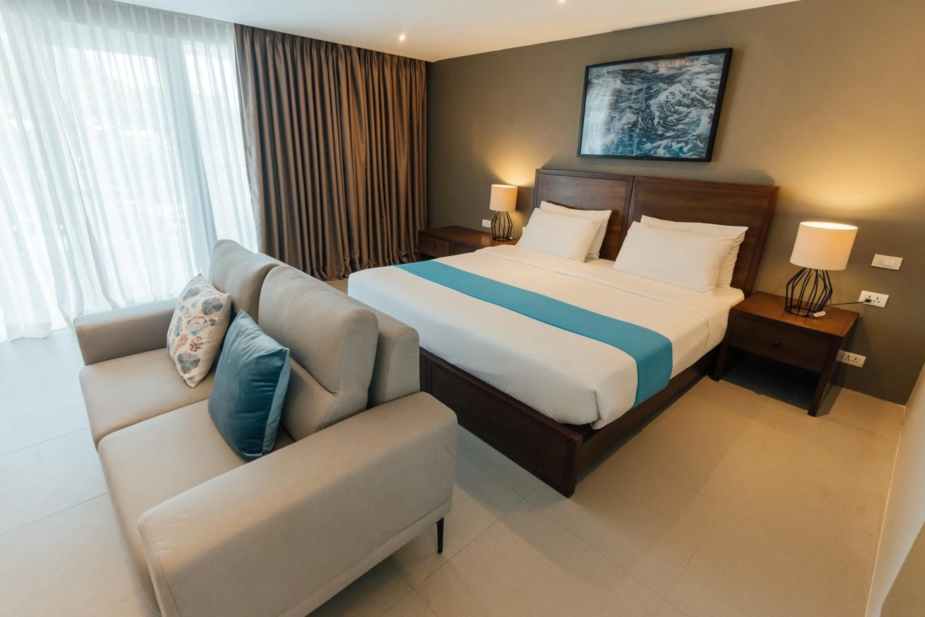 Bed in Solitude Acacia Resort