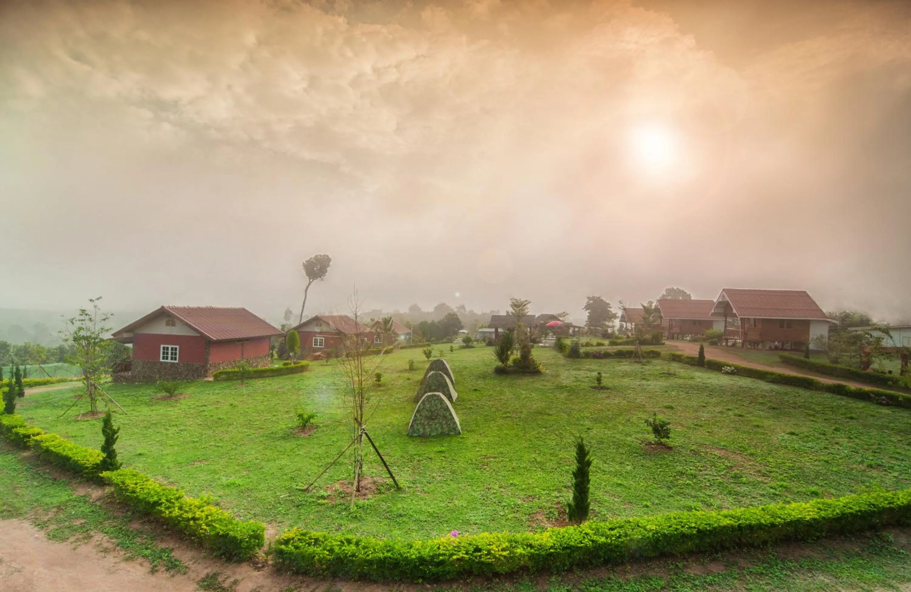 Bird's eye view in Phoomtada Homestay
