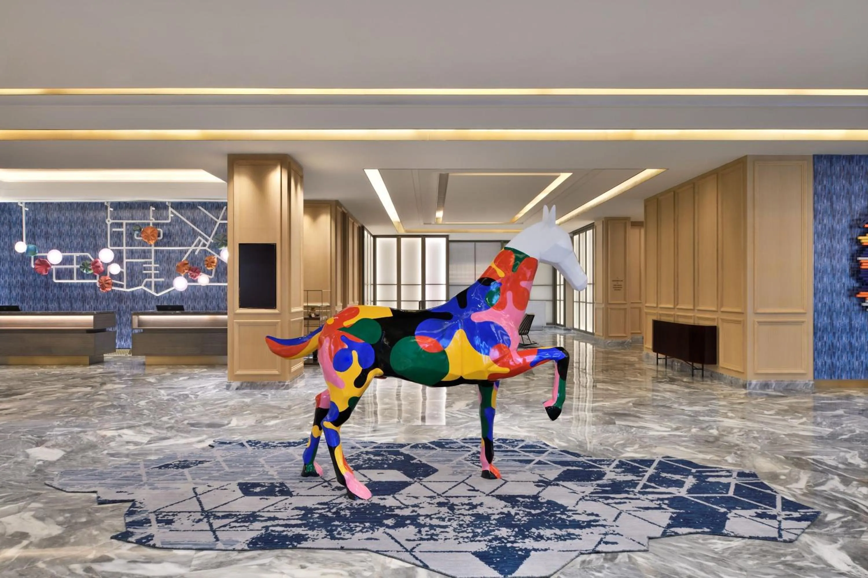 Lobby or reception in Le Meridien Amritsar