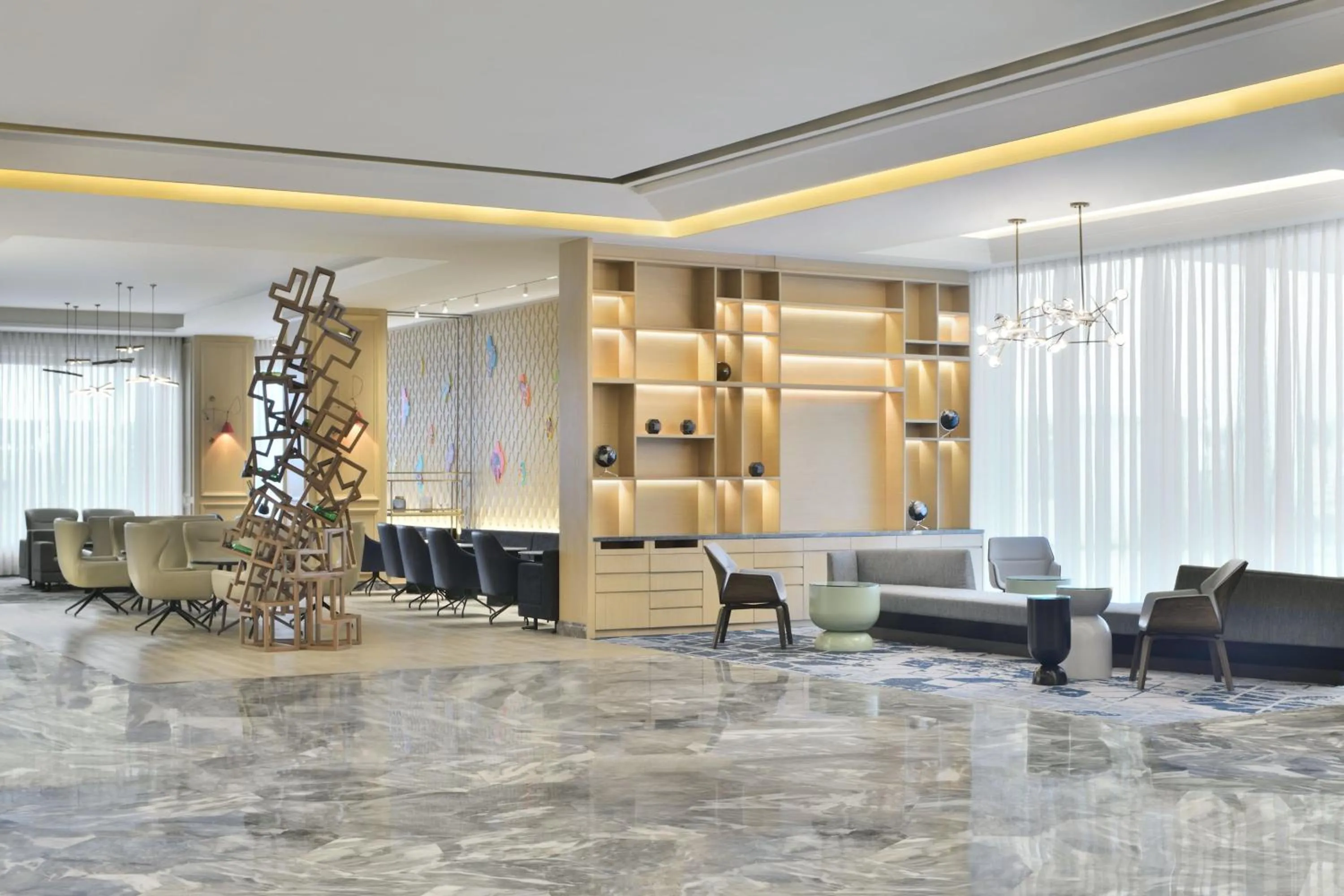 Lobby or reception in Le Meridien Amritsar