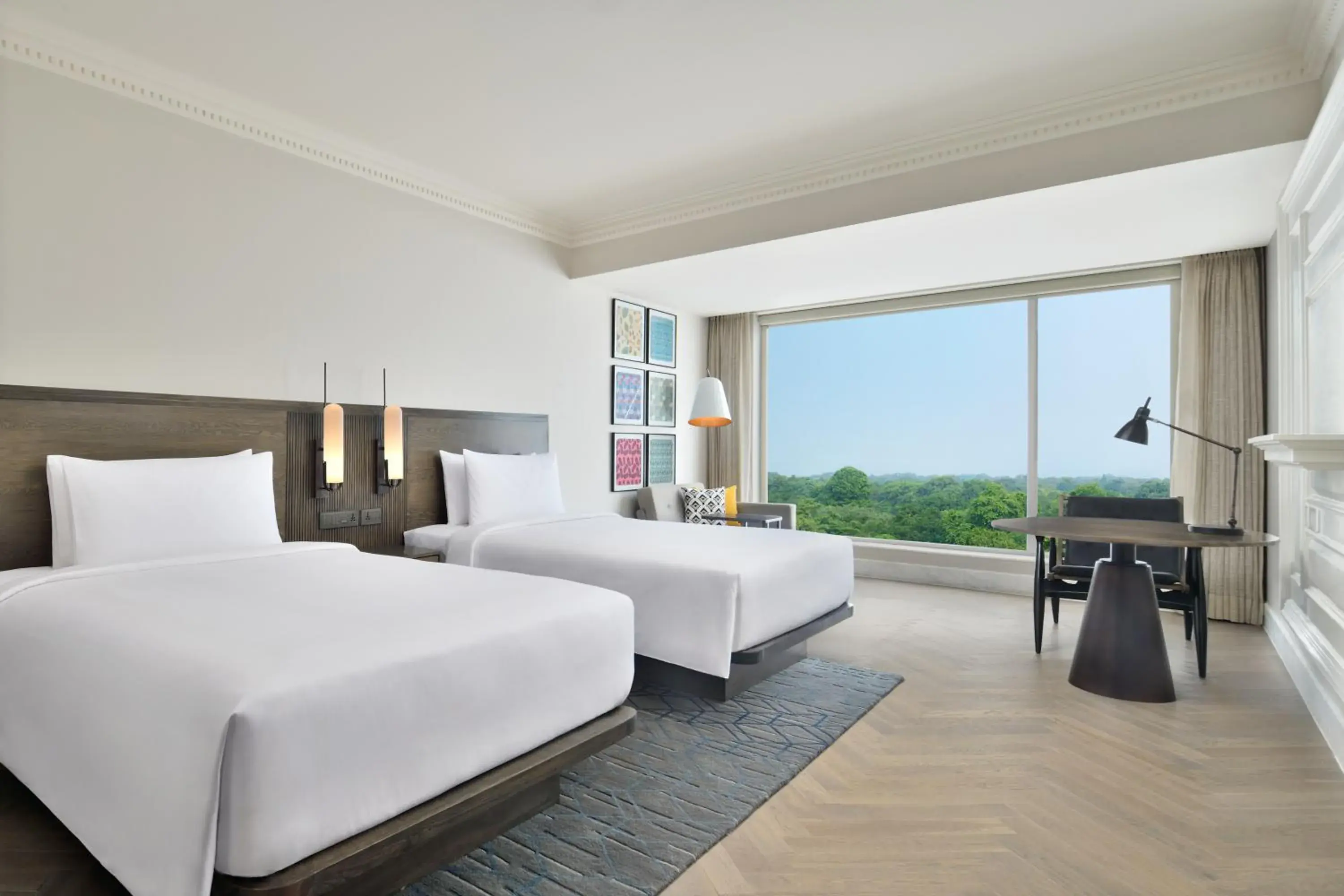 Premium Twin, Larger Guest room, 2 Double, 20 discount on Spa, 15% discount on F&B in Le Méridien Amritsar Premium Twin, Larger Guest room, 2 Double, 20 discount on Spa, 15% discount on F&B in Le Méridien Amritsar