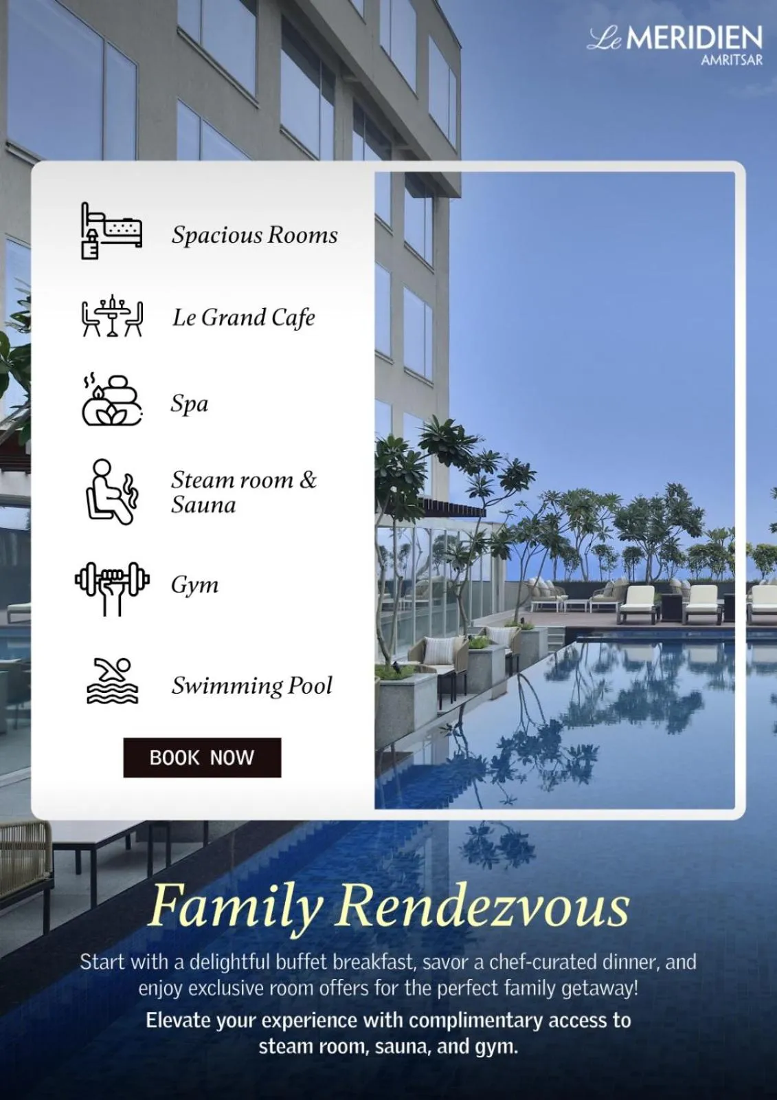 room service in Le Meridien Amritsar