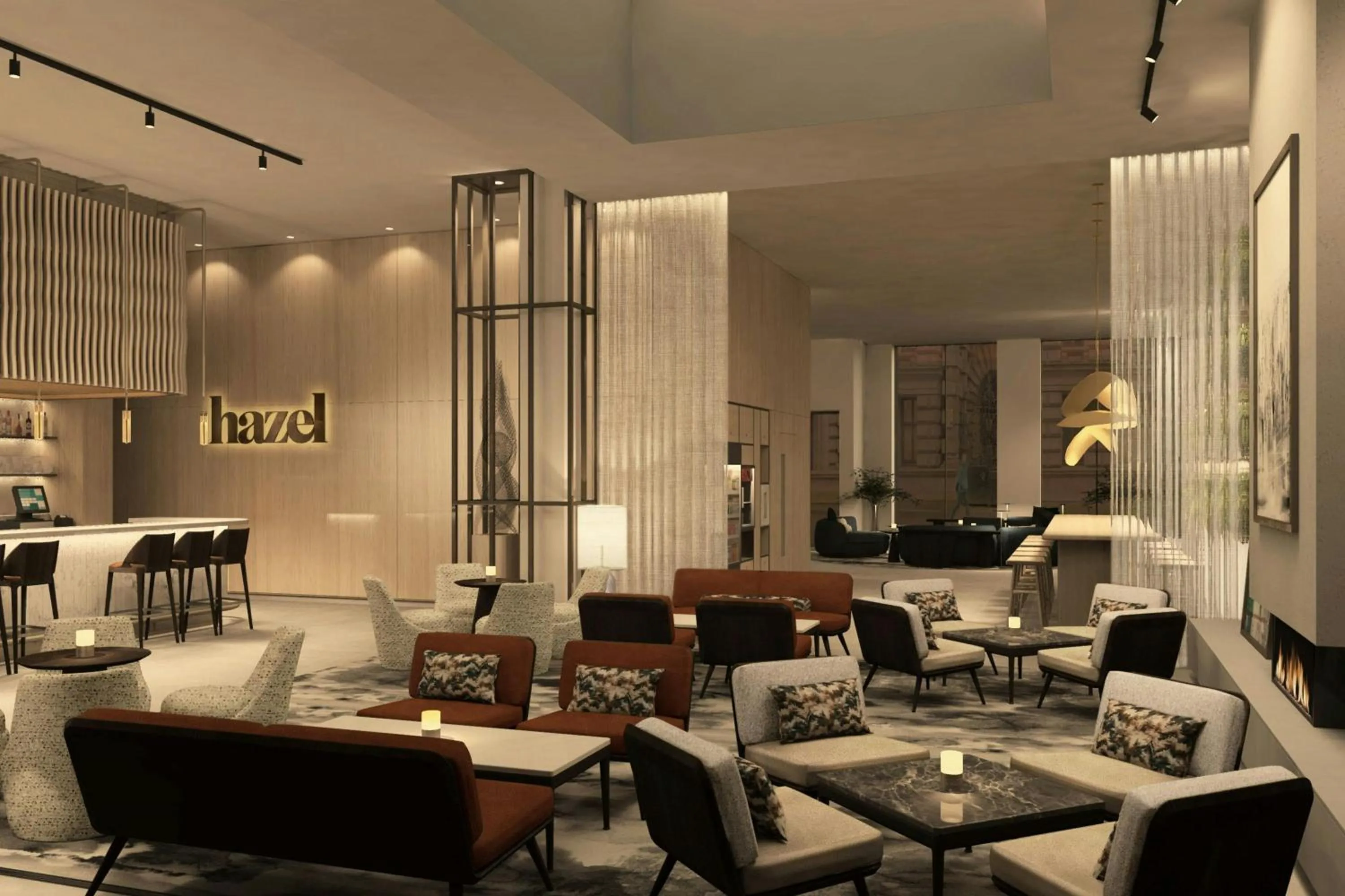 Lounge or bar in AC Hotel by Marriott Glasgow