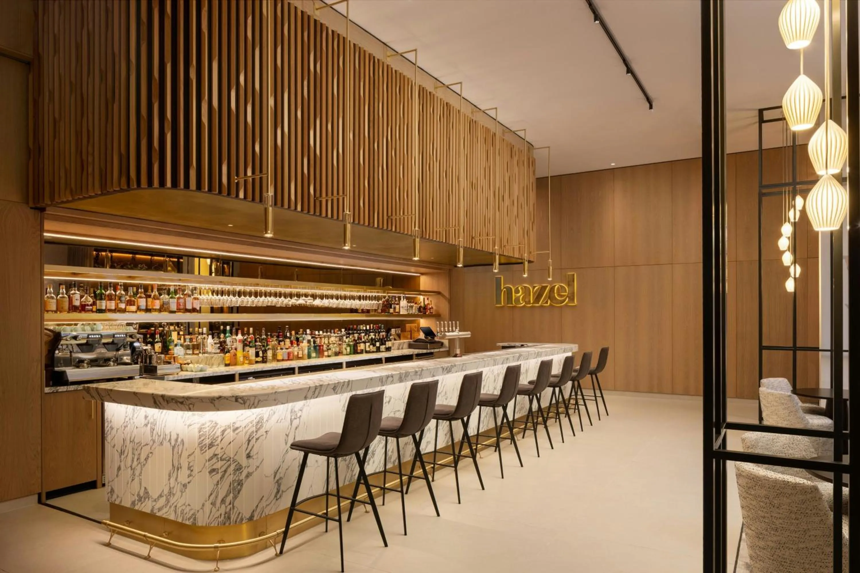 Lounge or bar in AC Hotel by Marriott Glasgow