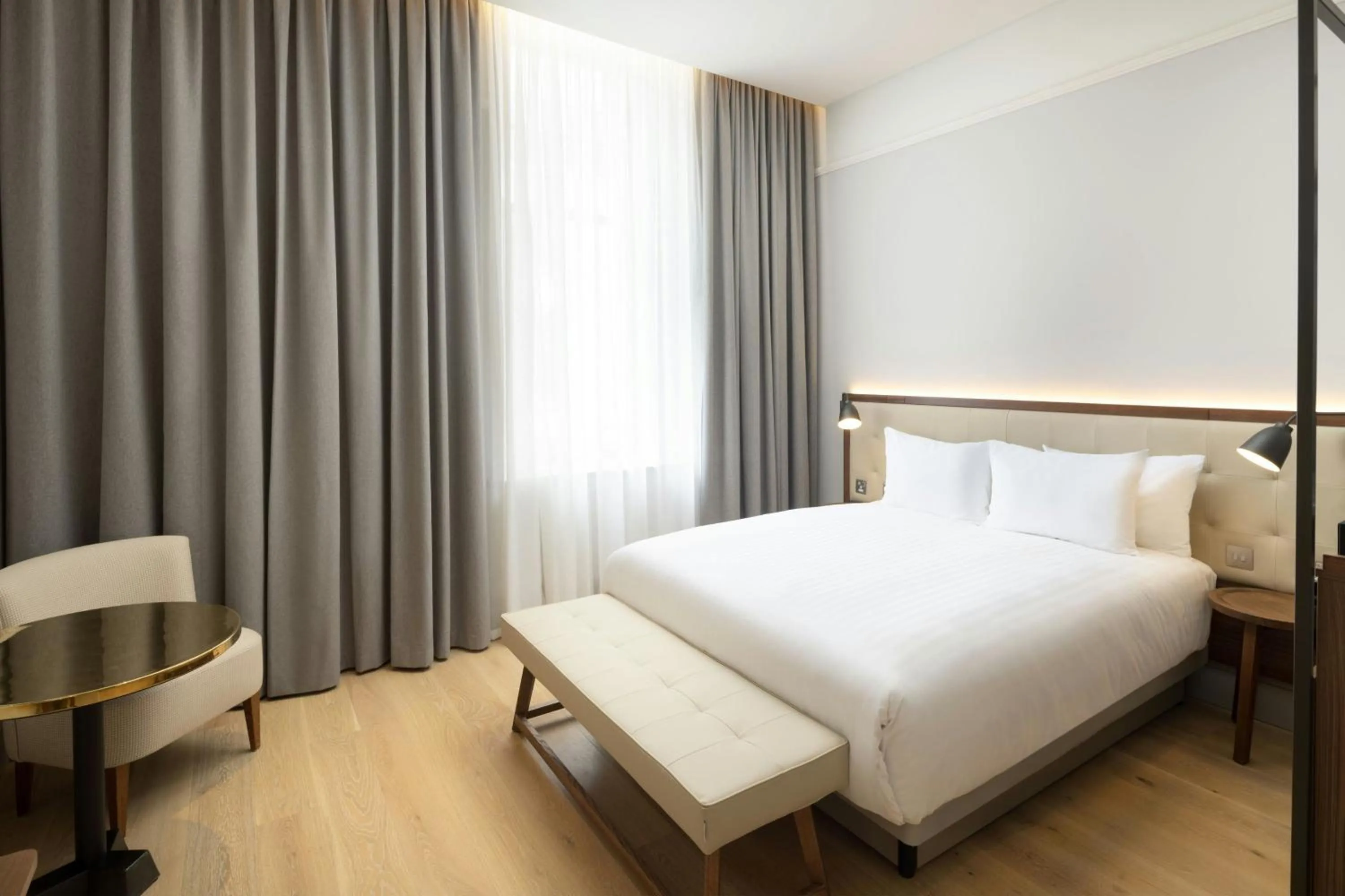 Photo of the whole room, Bed in AC Hotel by Marriott Glasgow