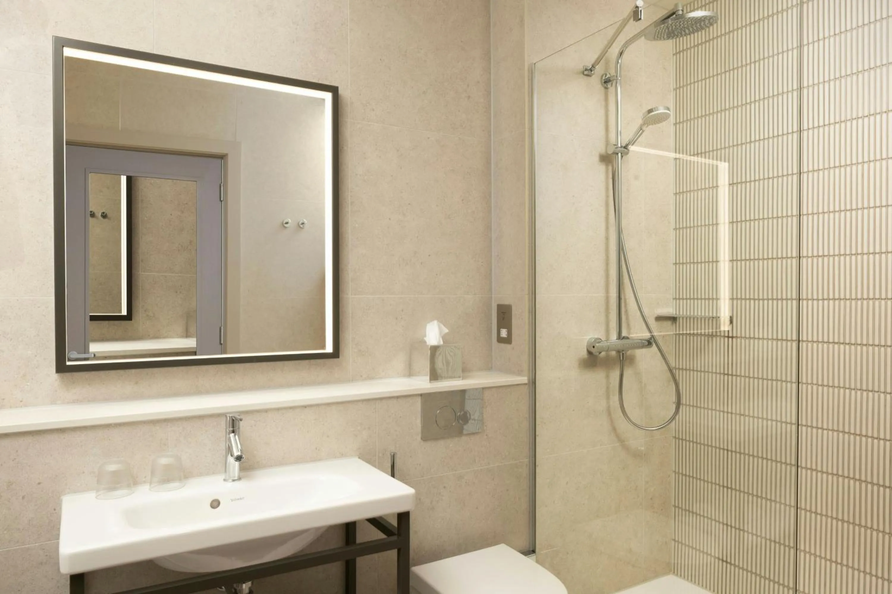 Bathroom in AC Hotel by Marriott Glasgow