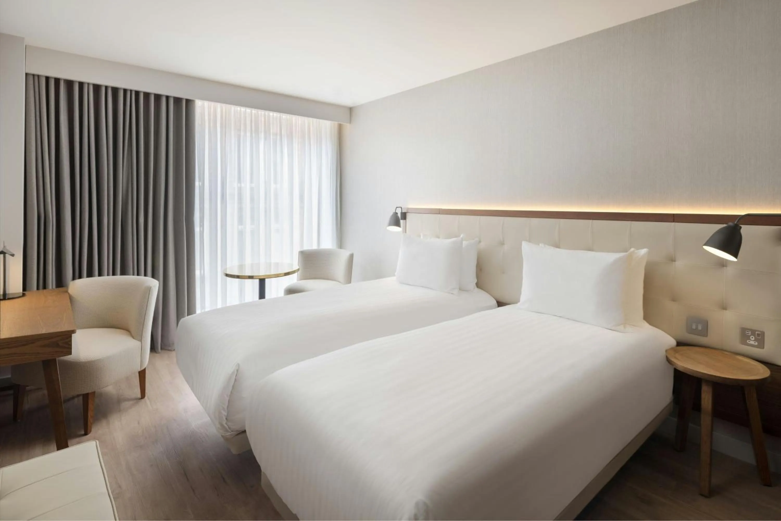 Photo of the whole room, Bed in AC Hotel by Marriott Glasgow