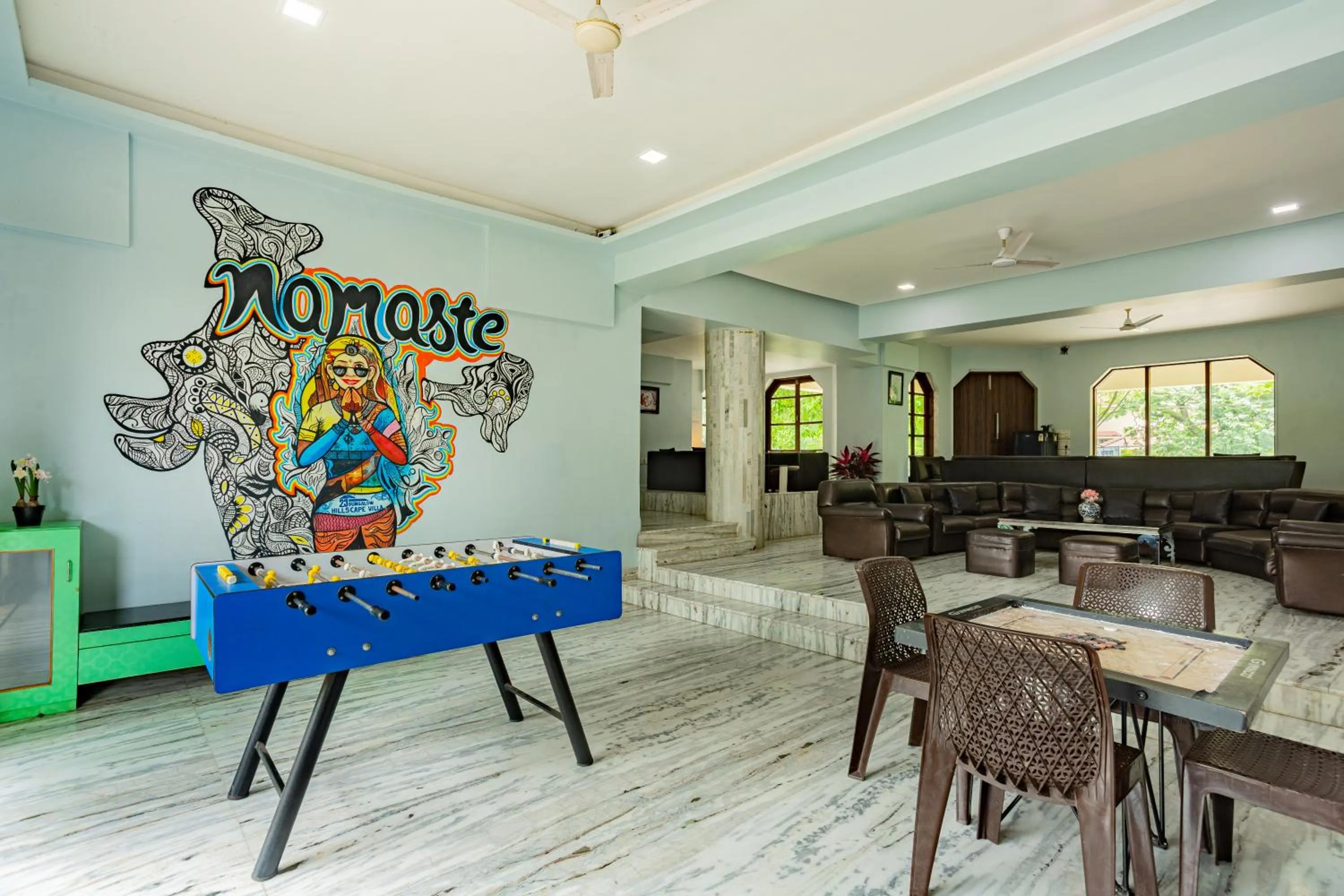 Game Room in Hilltop suites by 29 bungalow