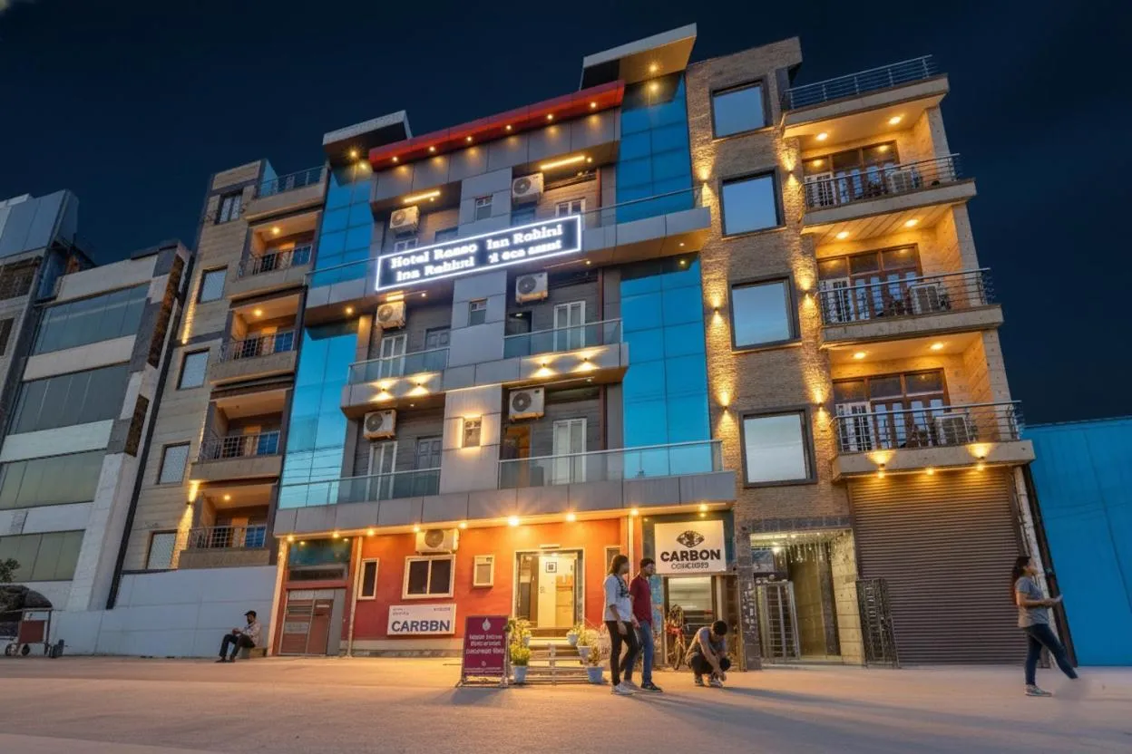 Property building in Hotel Raaso Inn Rohini I Near Metro I Couple Friendly I Spacious Rooms I Budget Stay