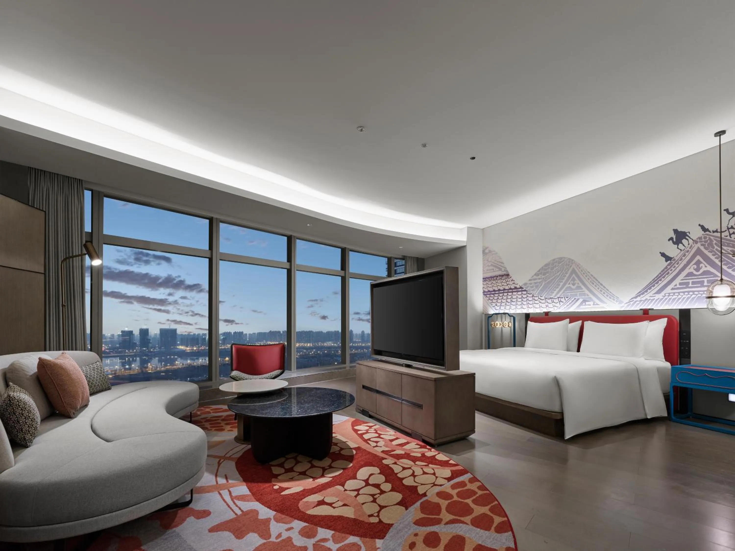 Bed in Dhawa Xi'an Chanba