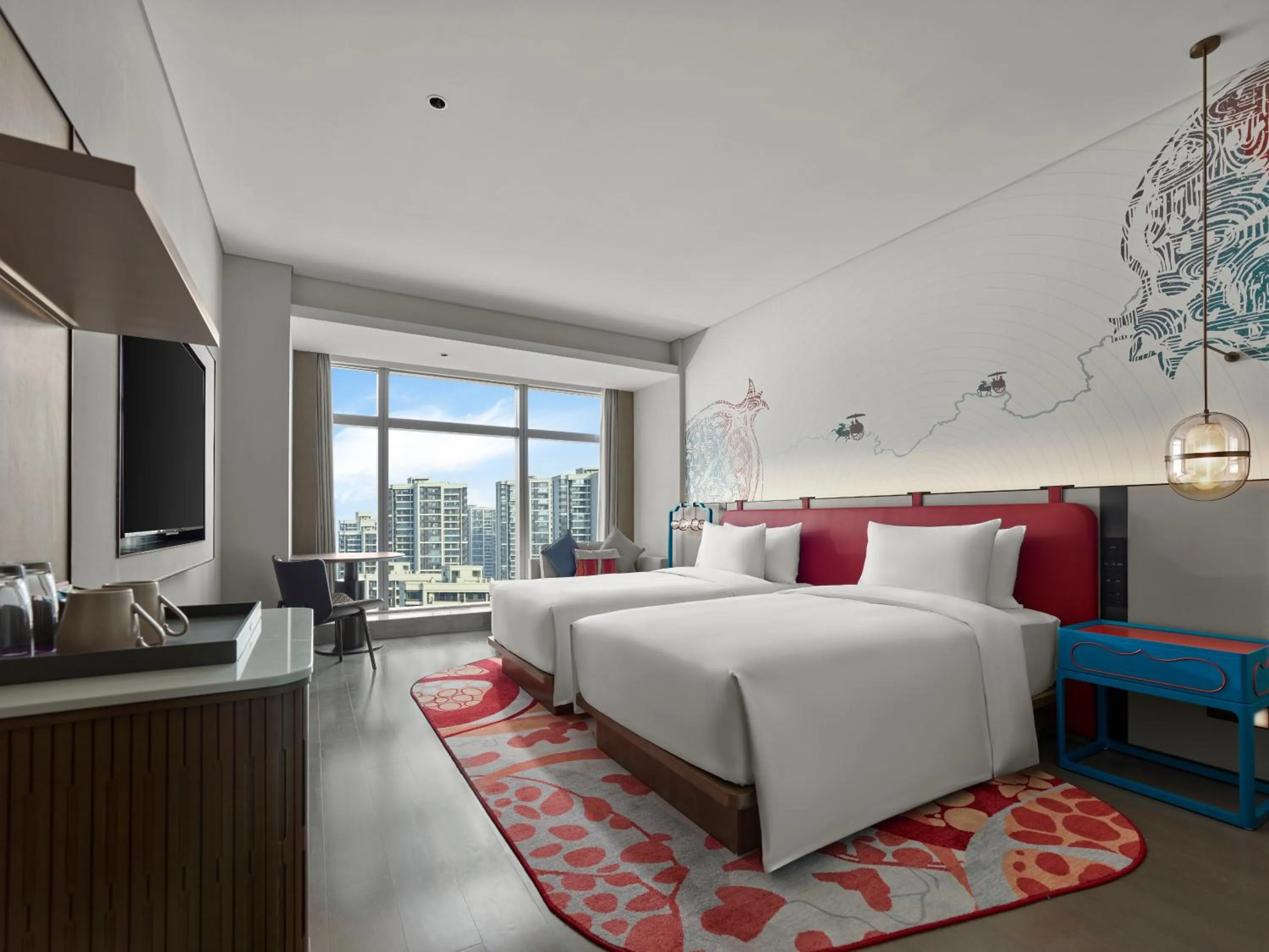 Bed in Dhawa Xi'an Chanba