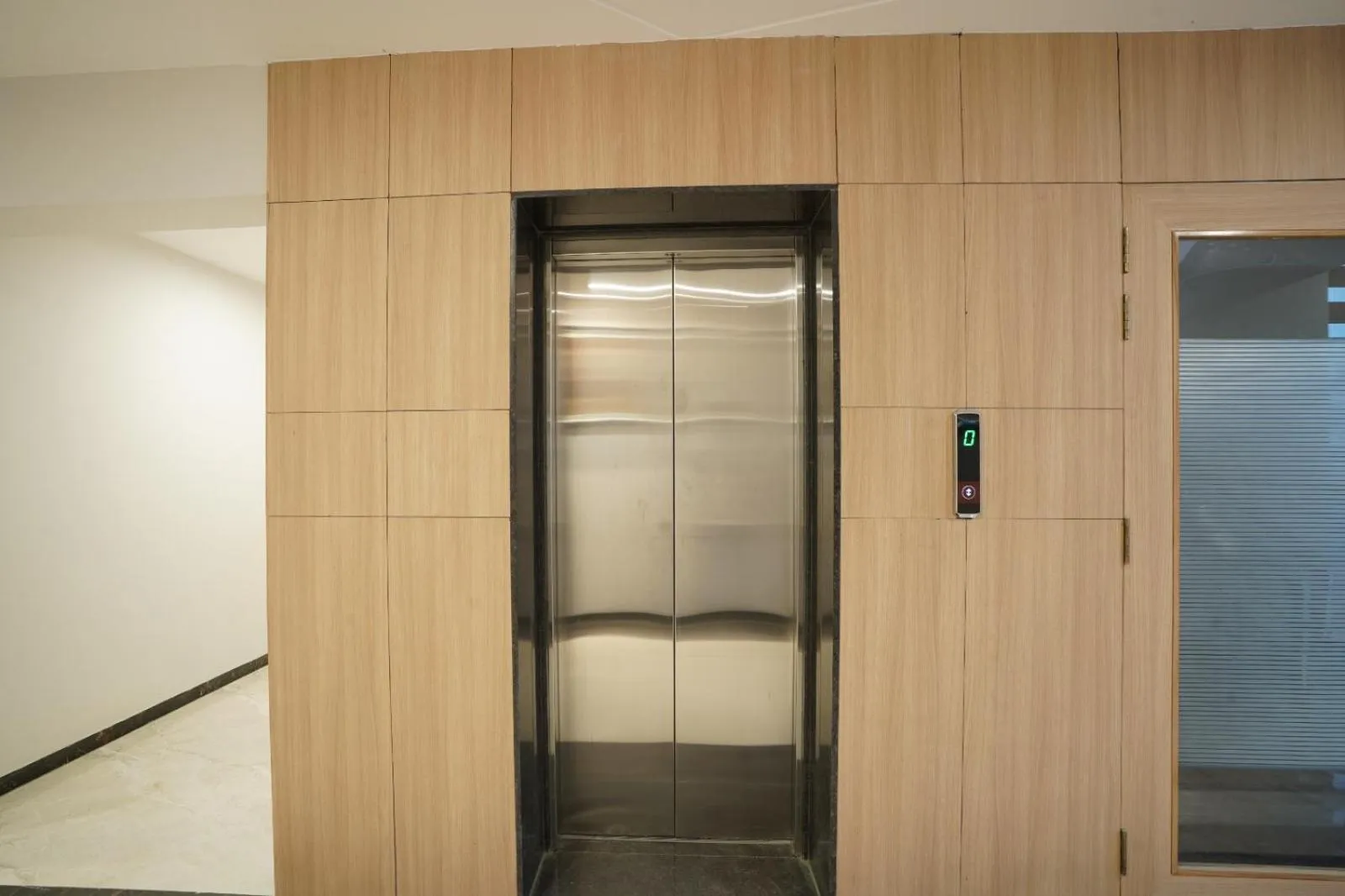 elevator in Hotel Krishna Inn