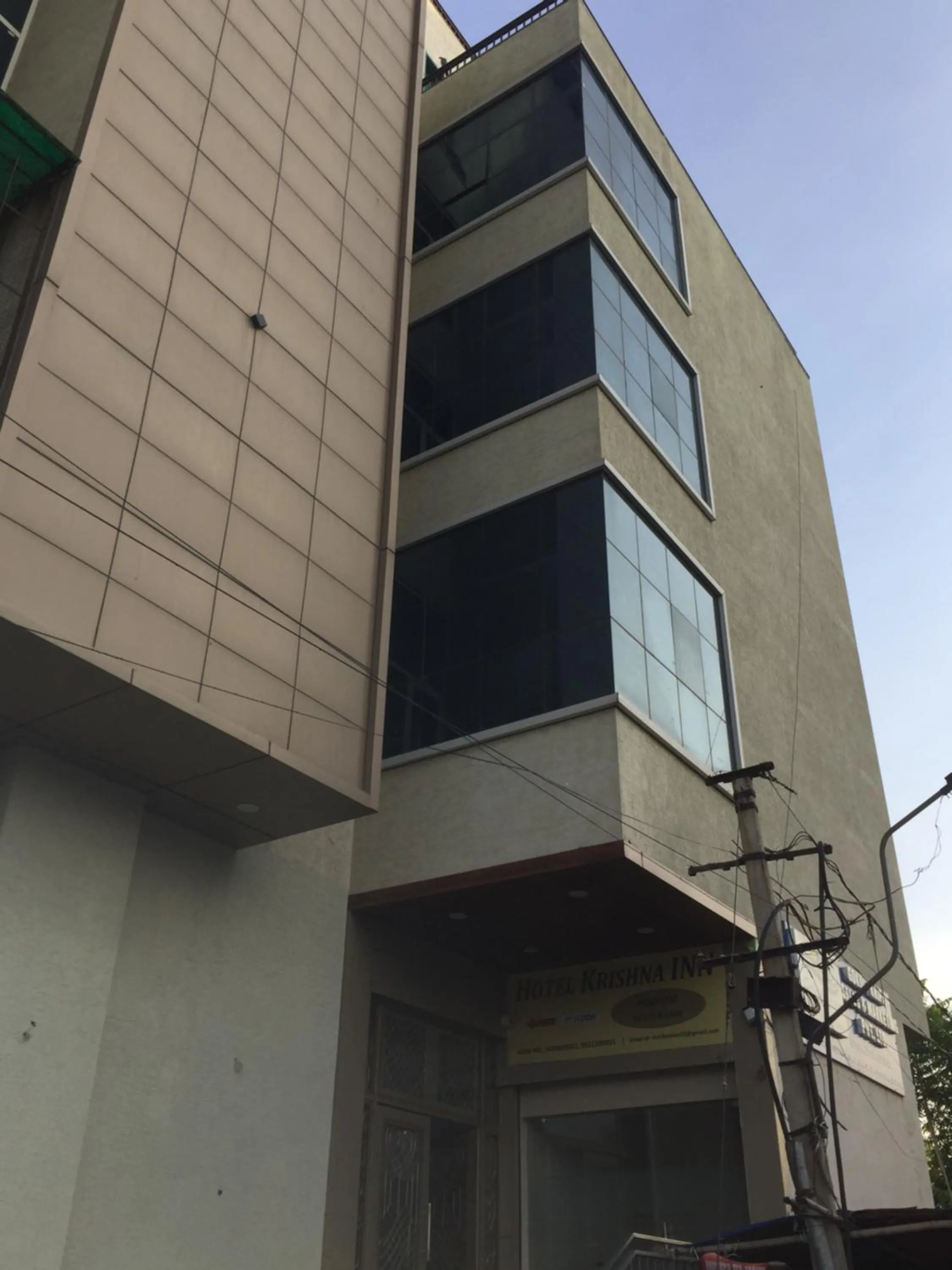 Property building in Hotel Krishna Inn