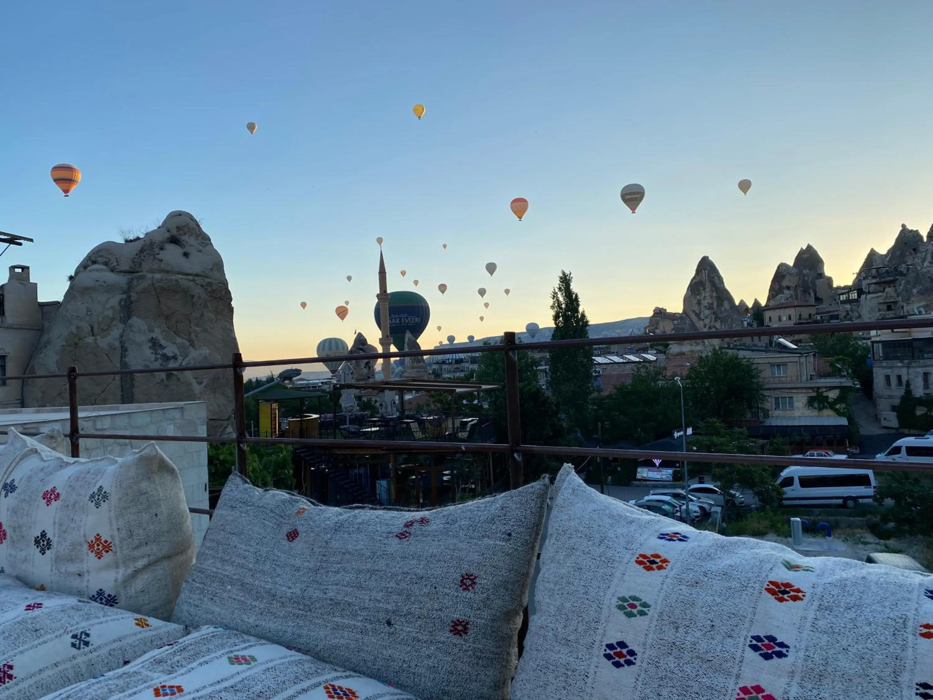 Natural landscape in Göreme Escape Cave