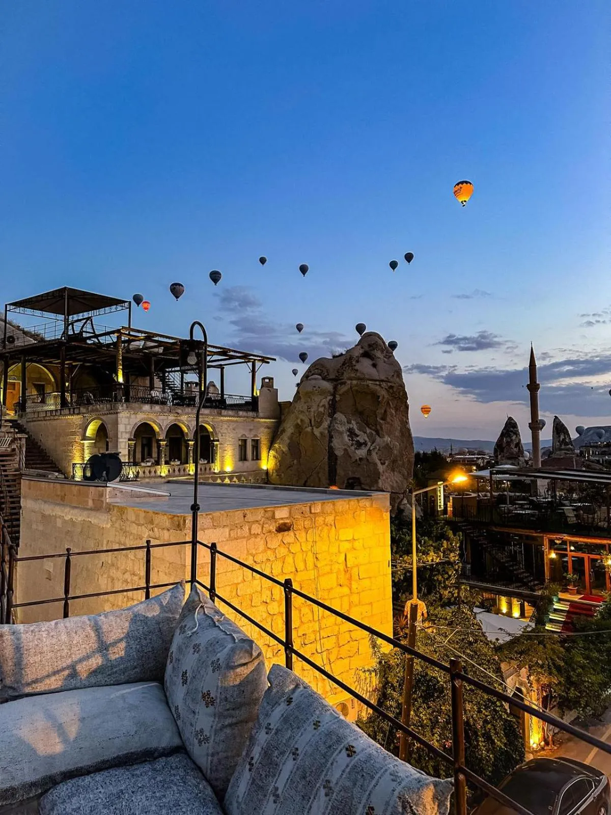 Patio in Göreme Escape Cave