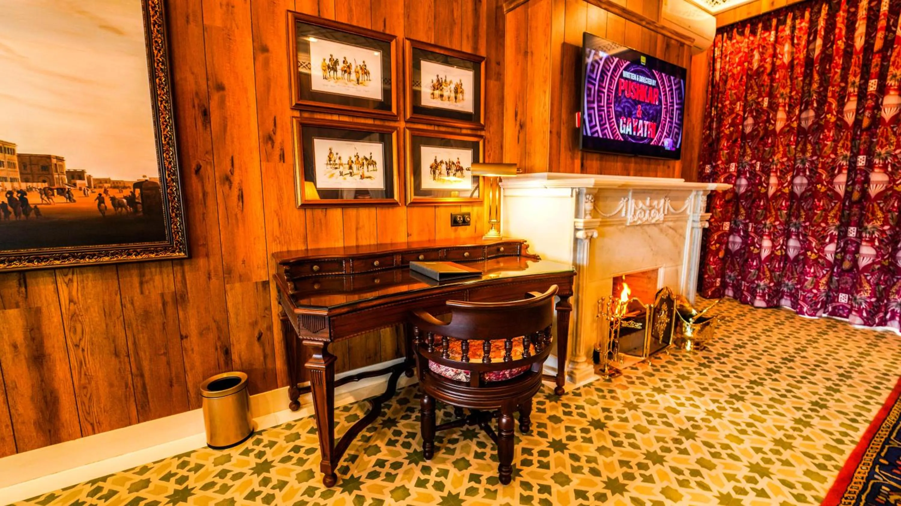 Seating area in Mayfair Manor Jungpana