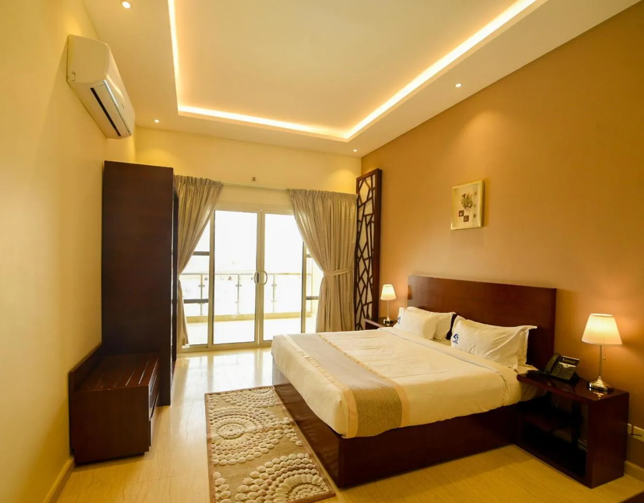 Bed in Hotel & Resort Golden Marina Yanbu