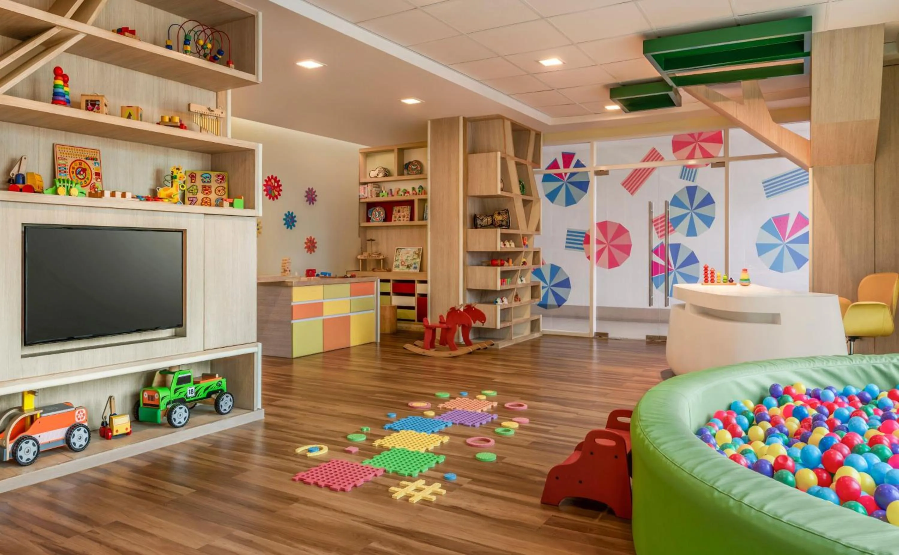 Kids's club in Hilton Bangkok Suvarnabhumi Golf Resort & Spa