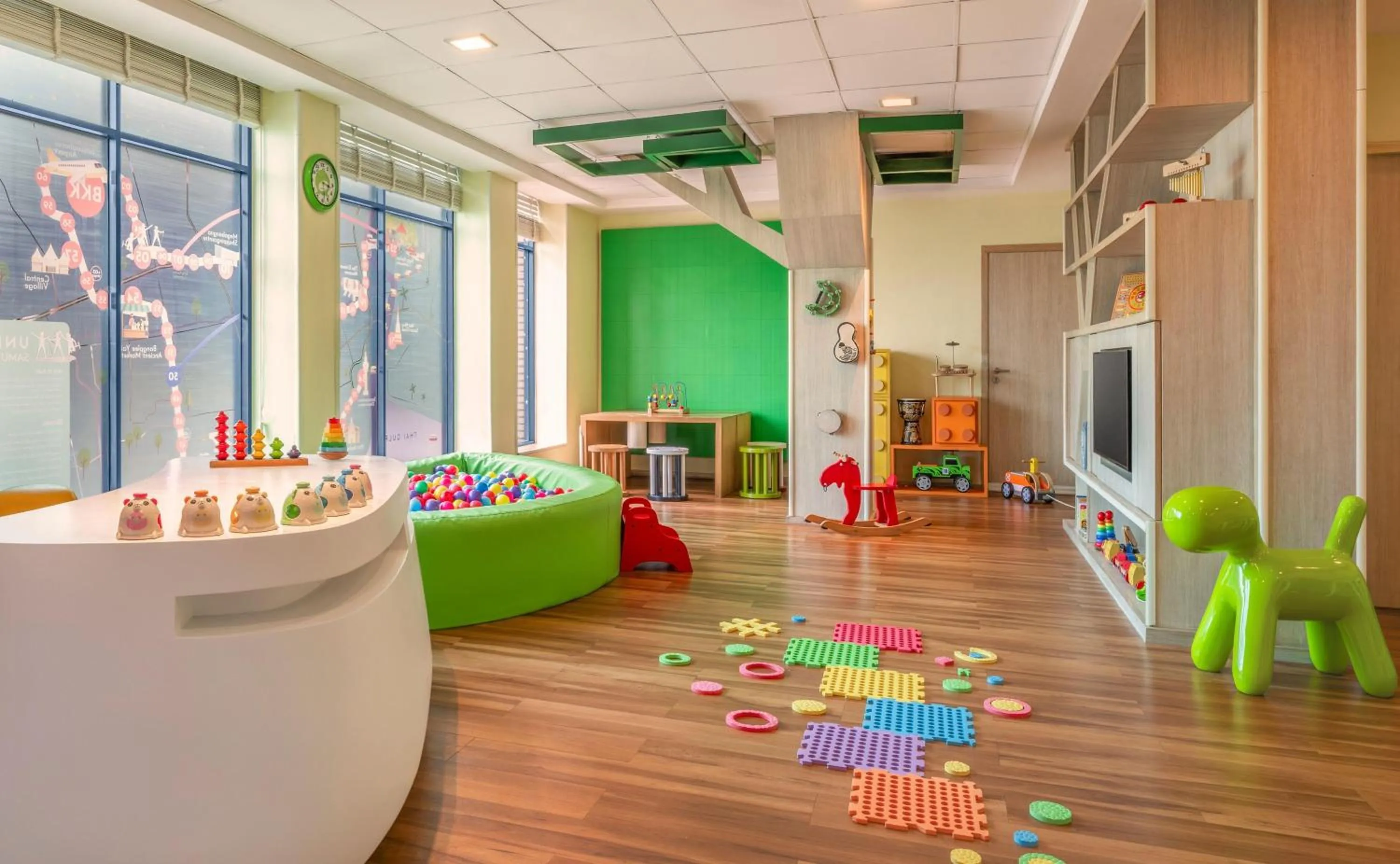 Kids's club in Hilton Bangkok Suvarnabhumi Golf Resort & Spa