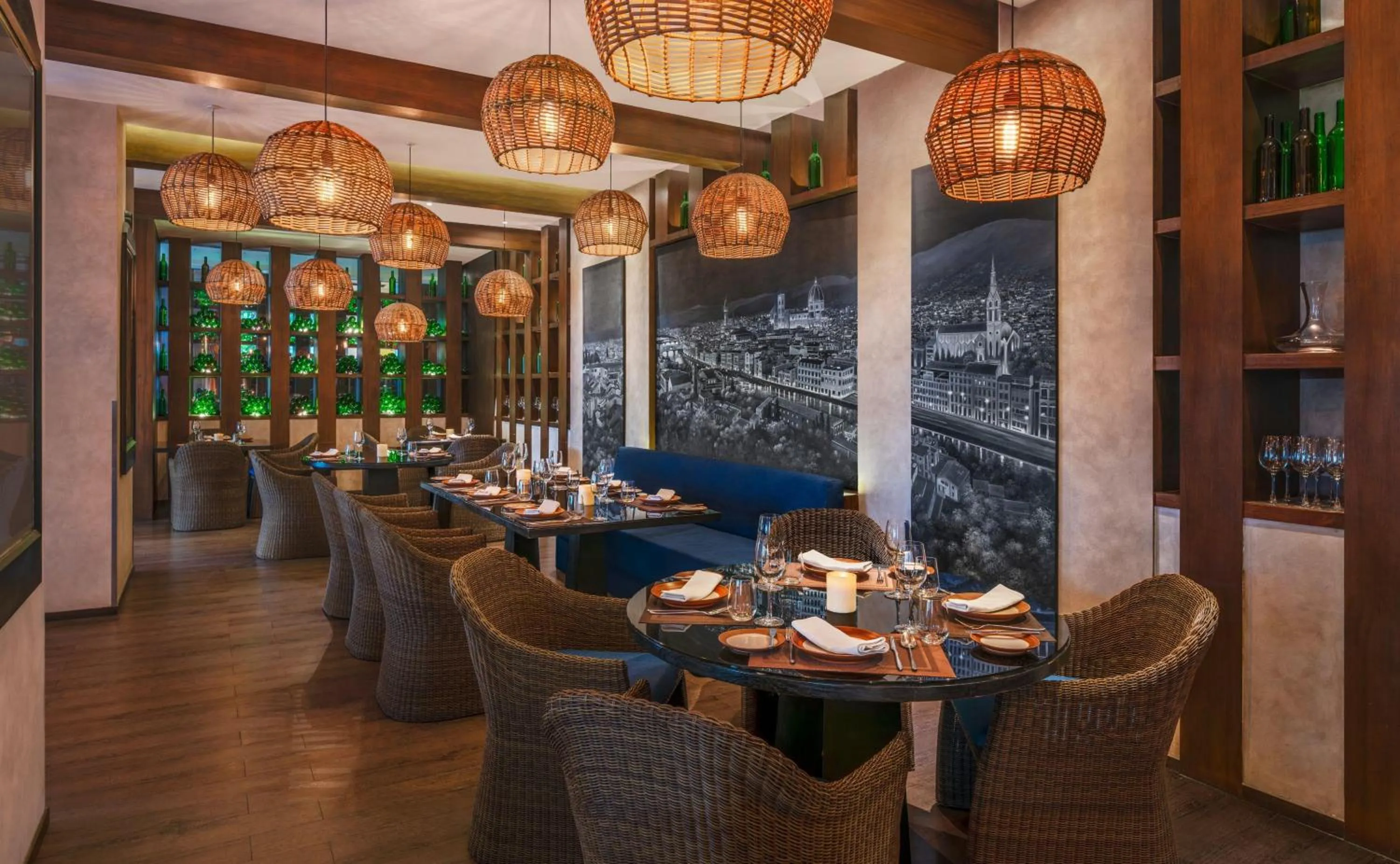 Restaurant/places to eat in Hilton Bangkok Suvarnabhumi Golf Resort & Spa