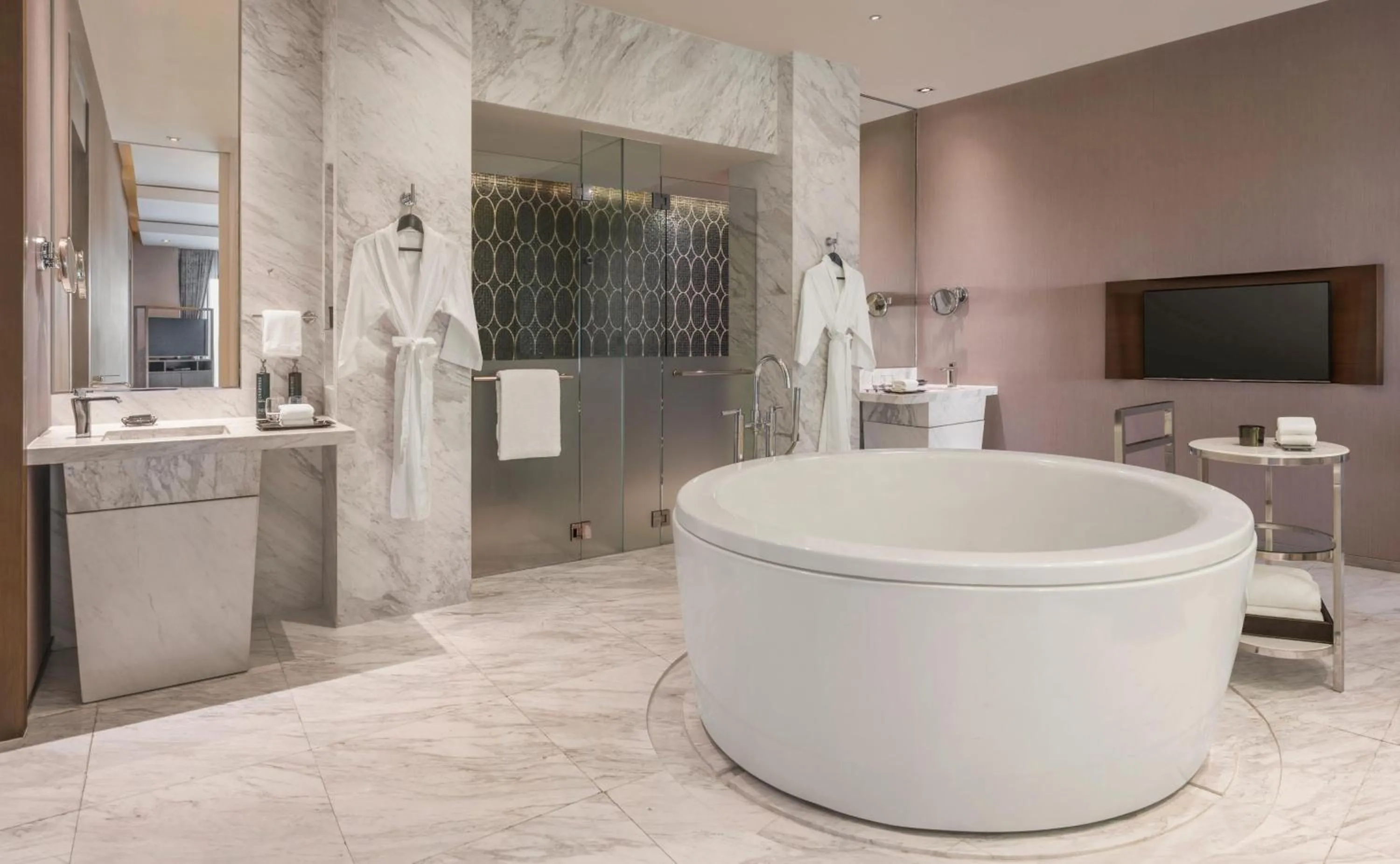 Bathroom in Hilton Bangkok Suvarnabhumi Golf Resort & Spa