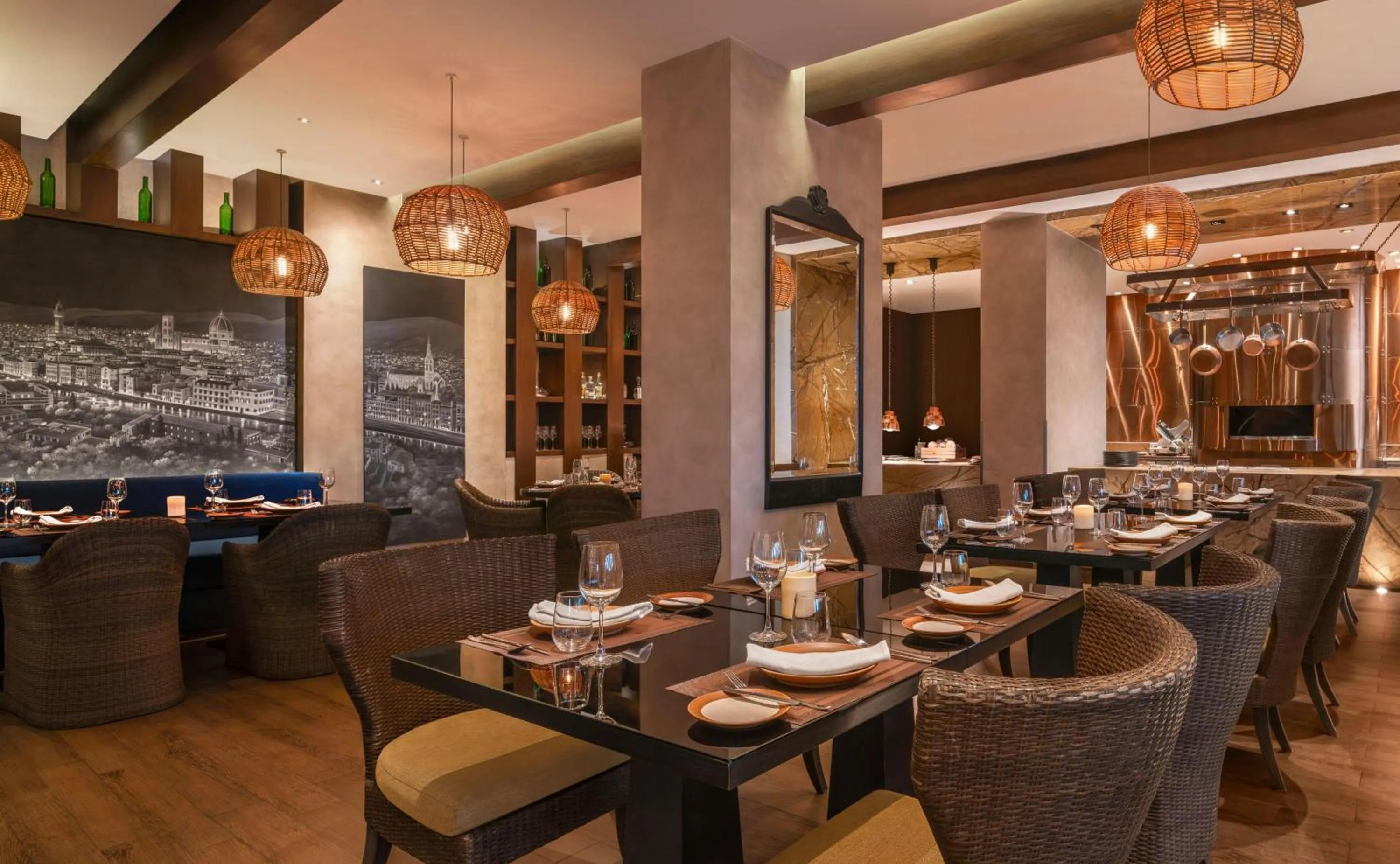 Restaurant/places to eat in Hilton Bangkok Suvarnabhumi Golf Resort & Spa