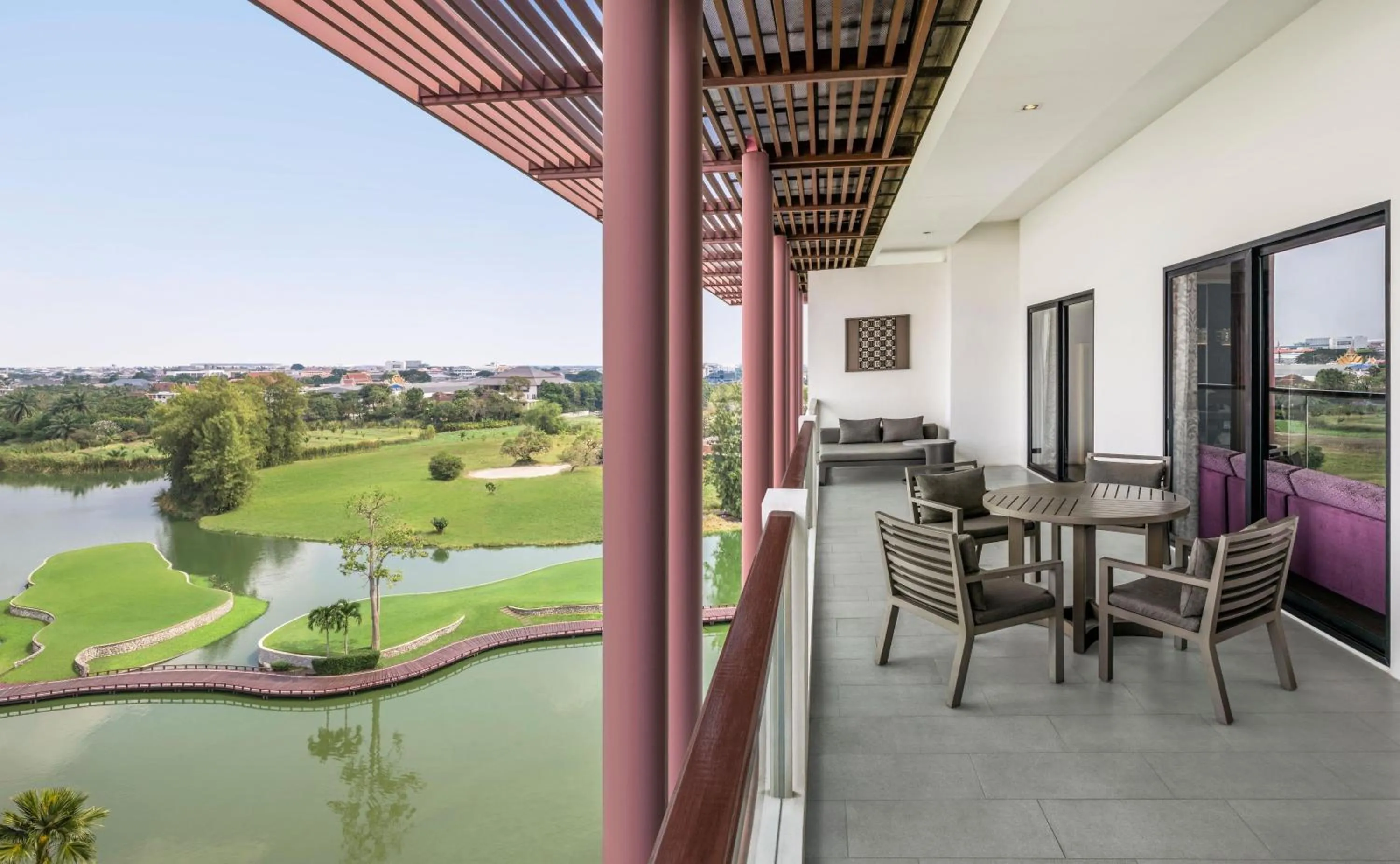 View (from property/room) in Hilton Bangkok Suvarnabhumi Golf Resort & Spa