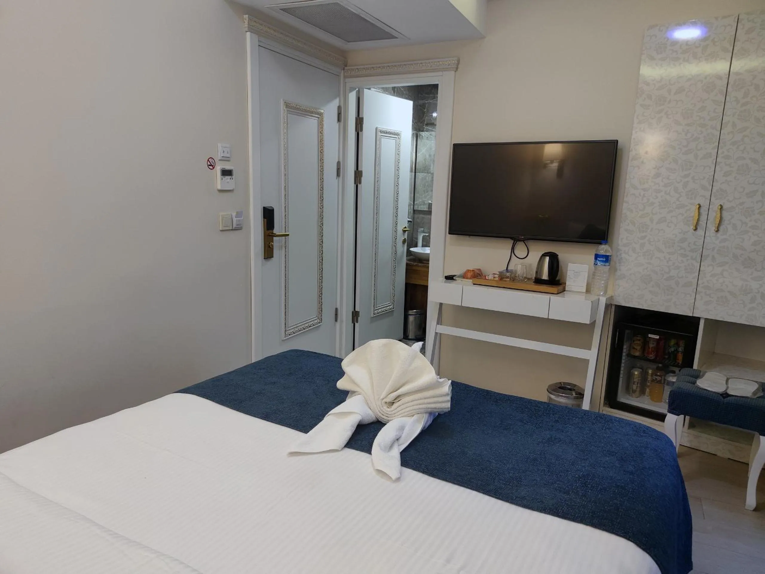 Bed in Galata istanbul Hotel