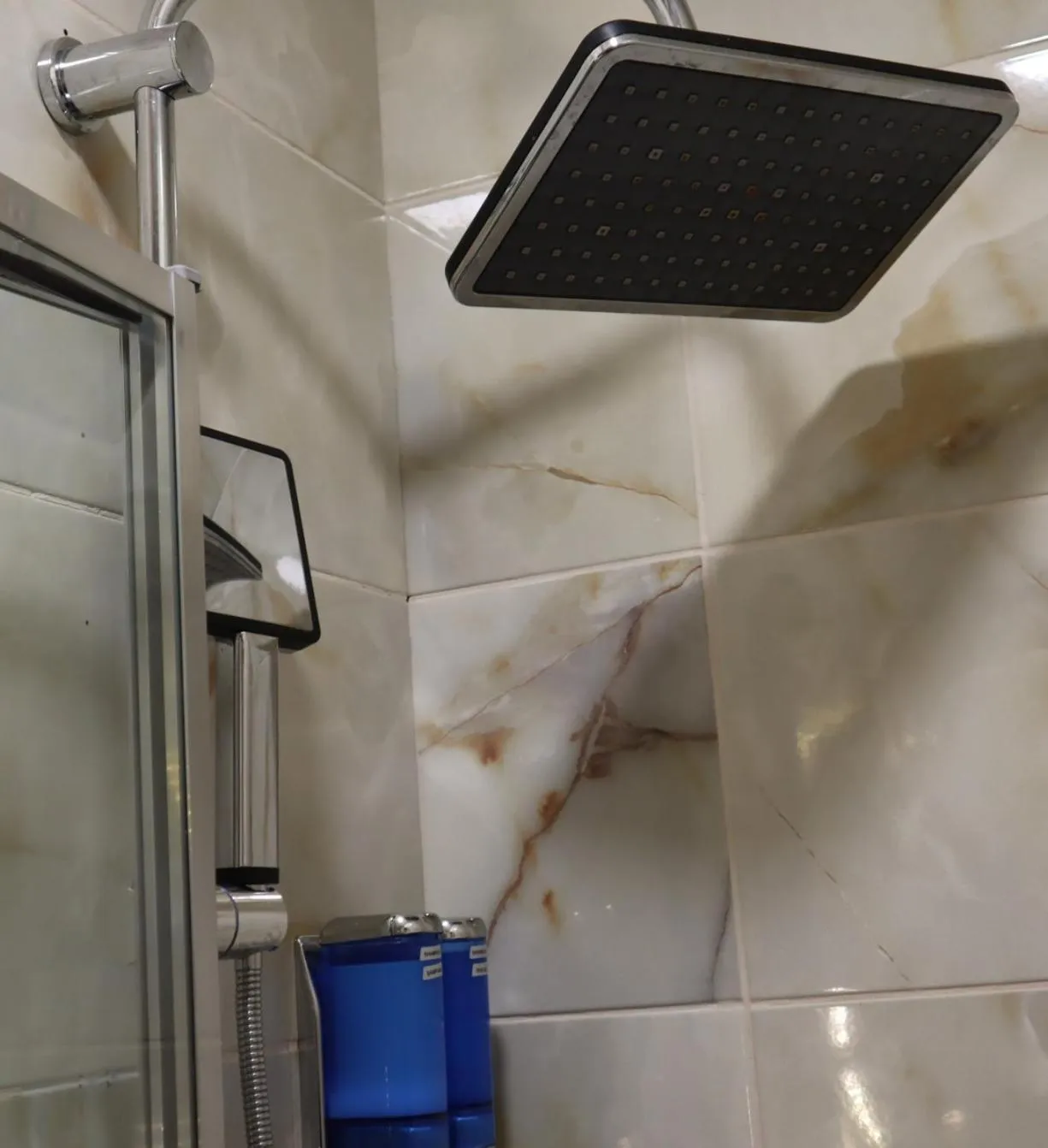 Shower in Galata istanbul Hotel