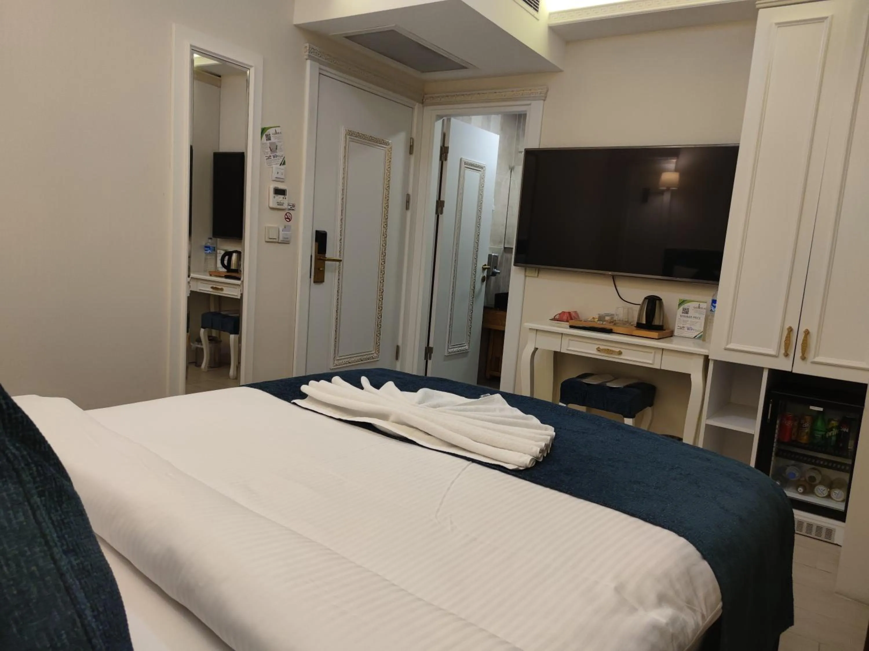 Bed in Galata istanbul Hotel