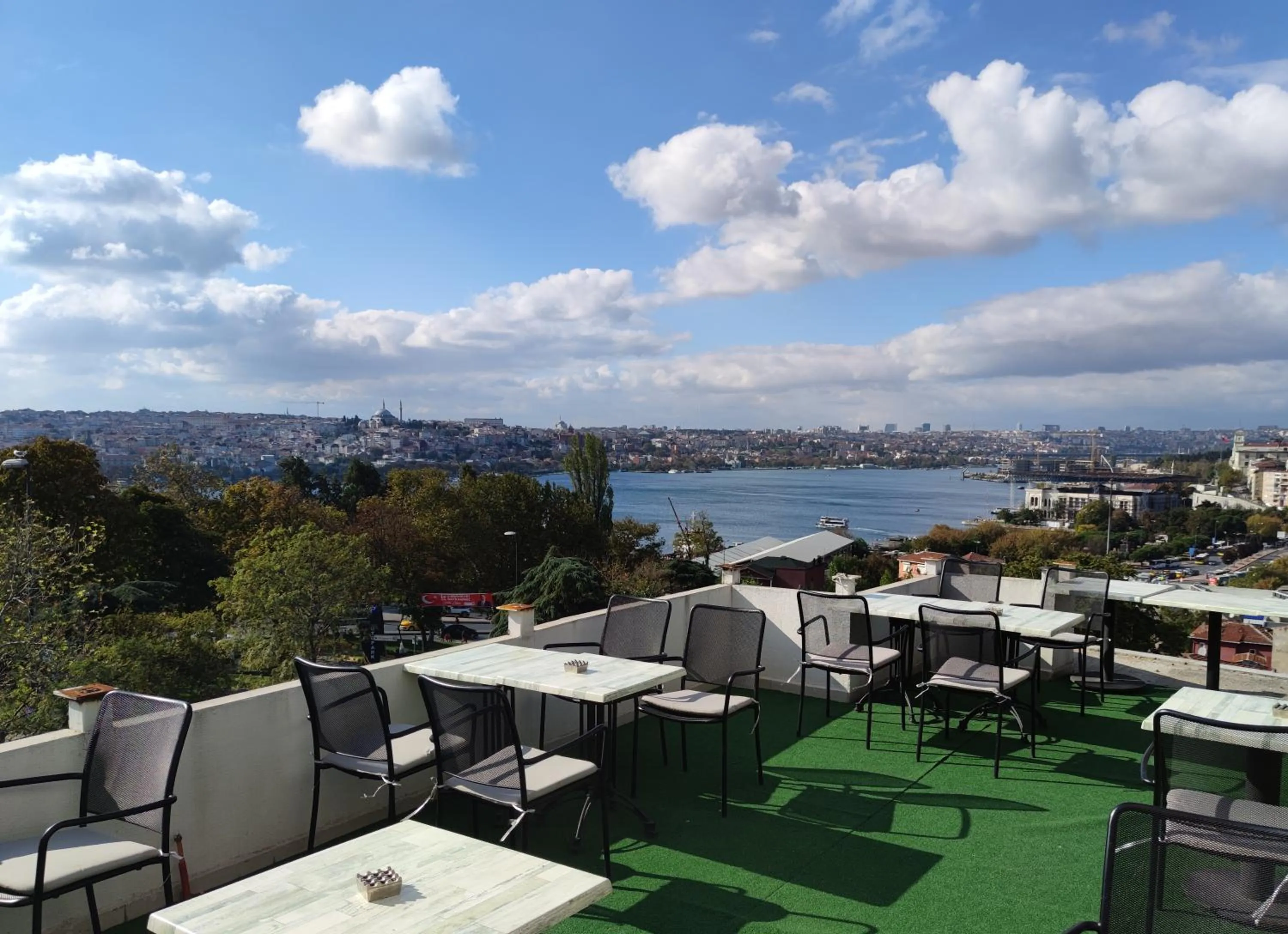 Patio in Galata istanbul Hotel