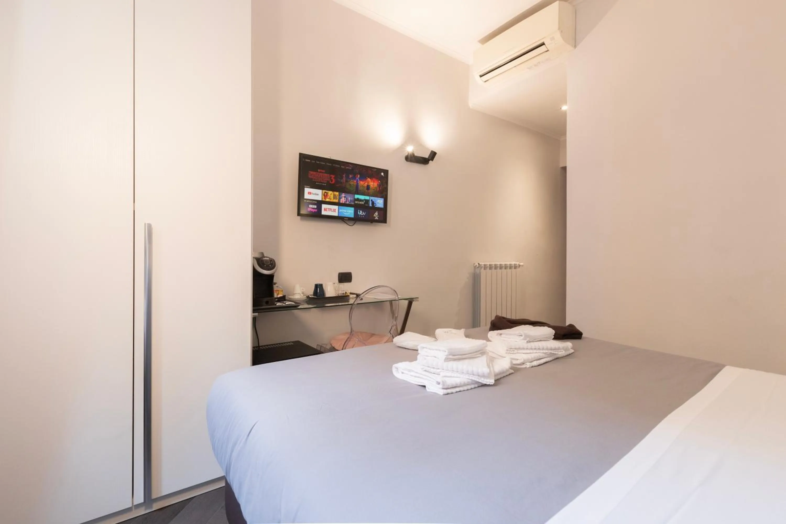 Bed in Cloud 9 Hotel