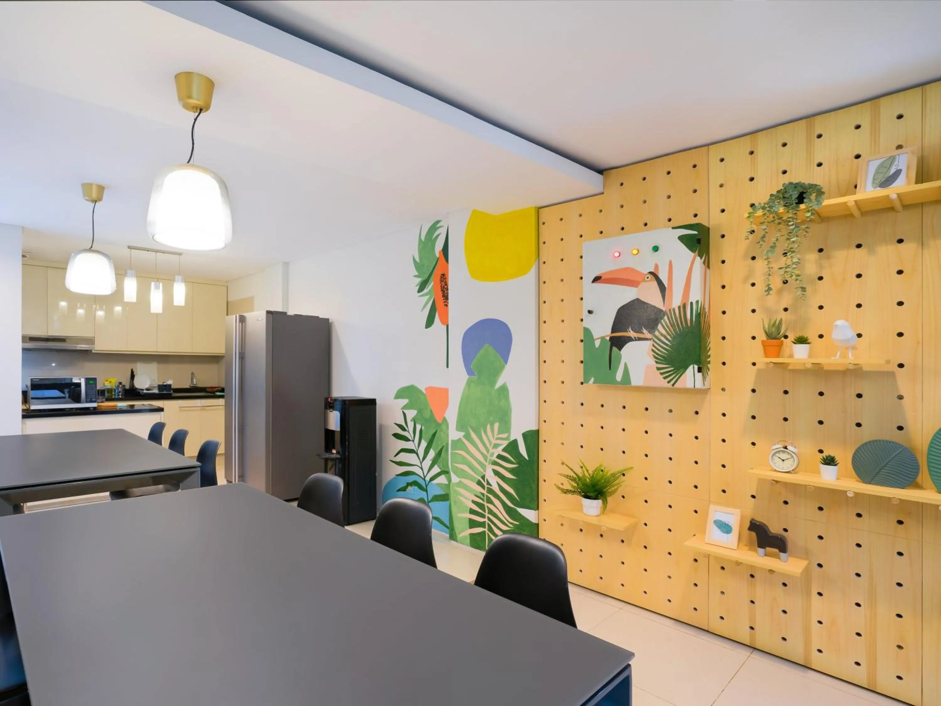 Dining area in Cove Birah Senopati