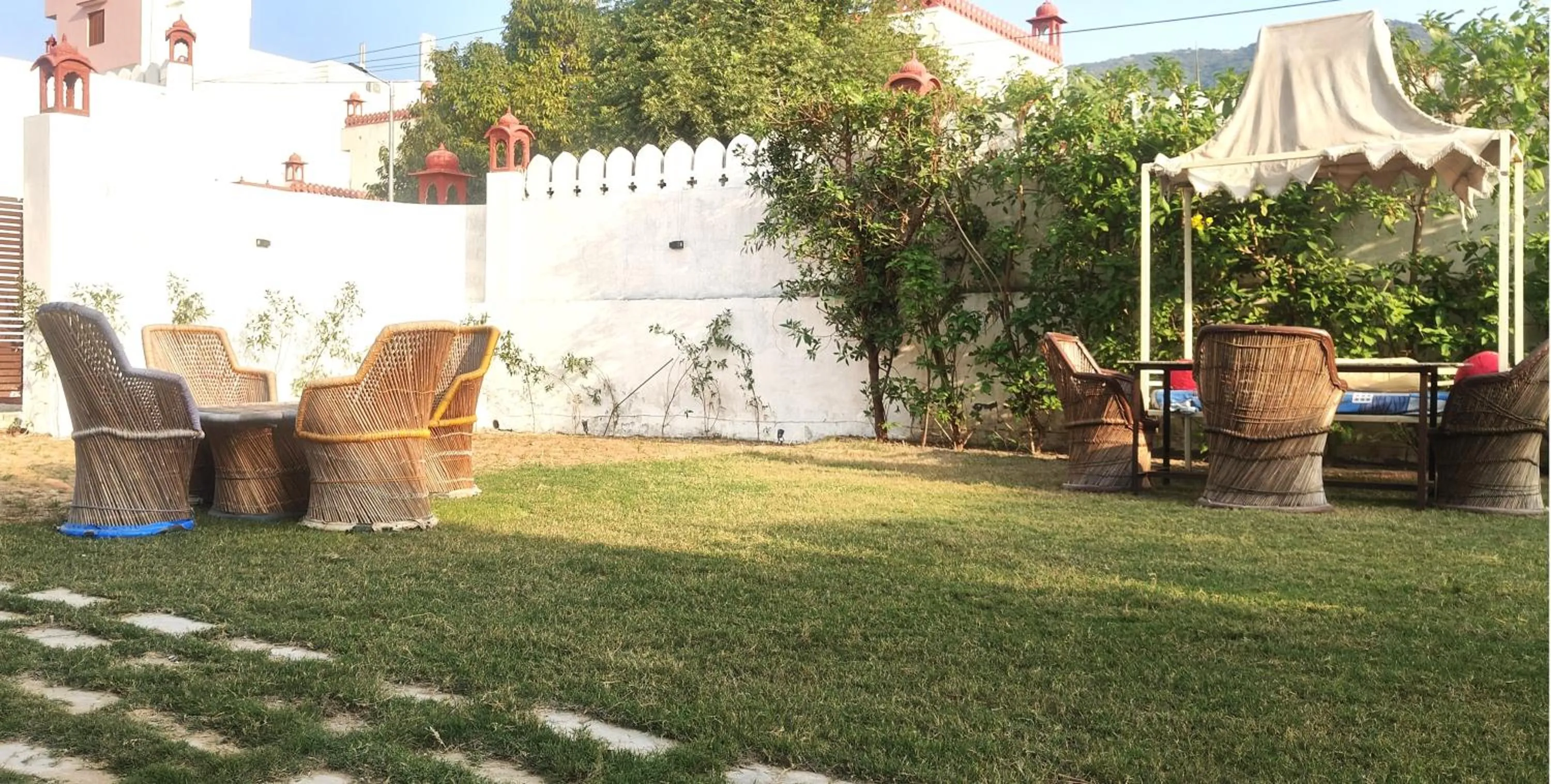 Garden in Hotel Grand Vijay