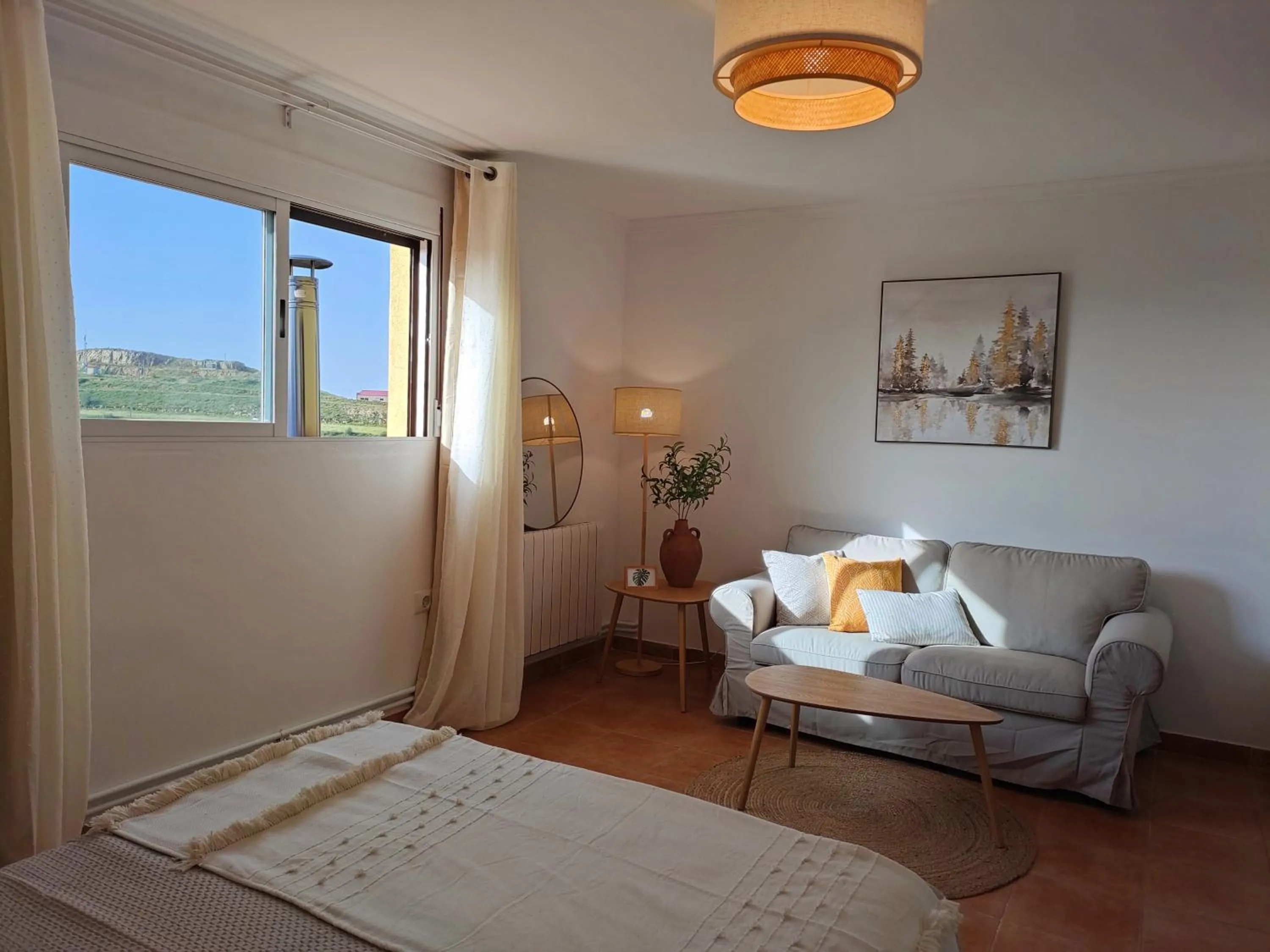 Bedroom, Bed in Hostal Mirall Rural