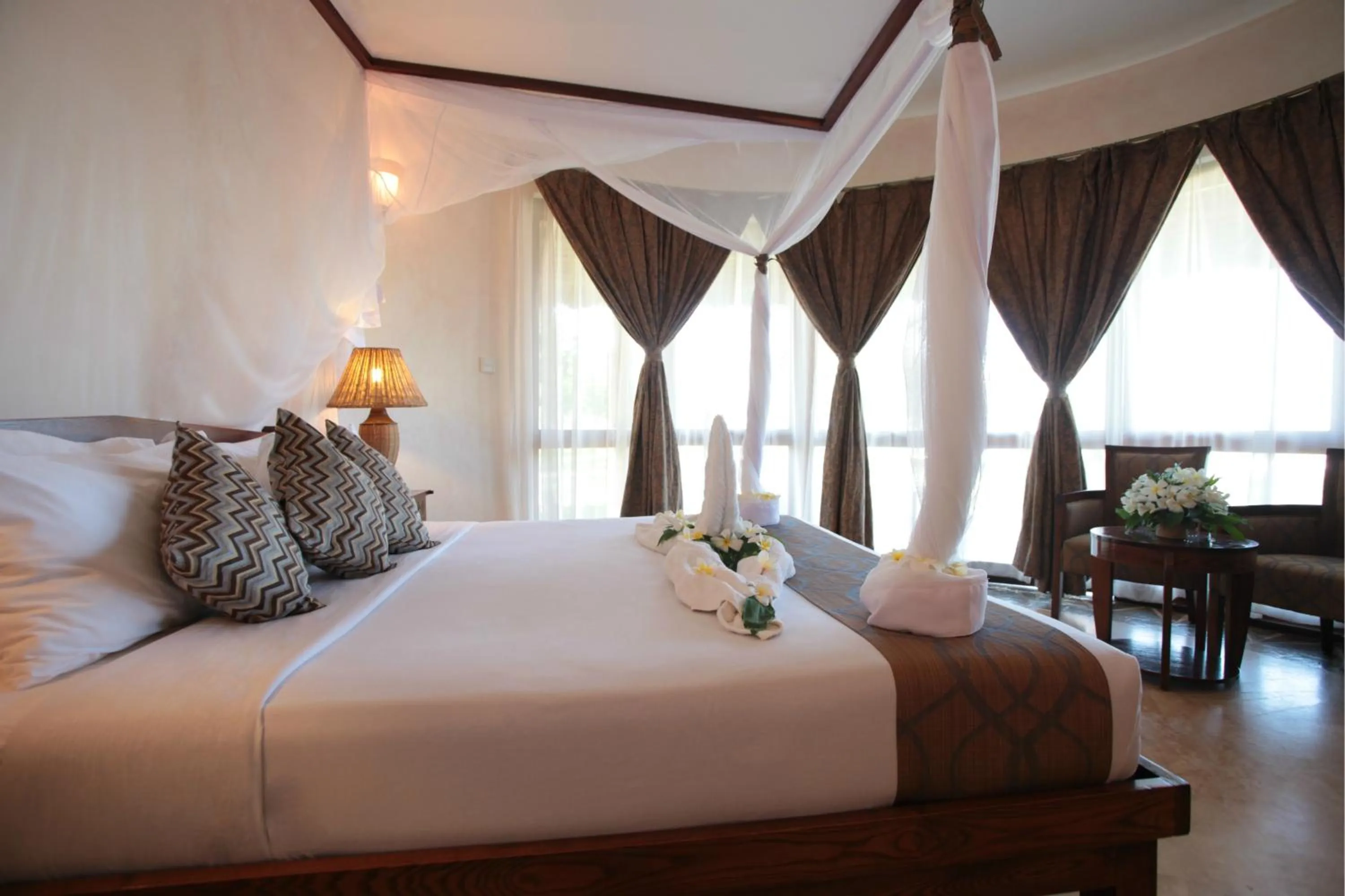 Photo of the whole room, Bed in Ocean Paradise Resort & Spa