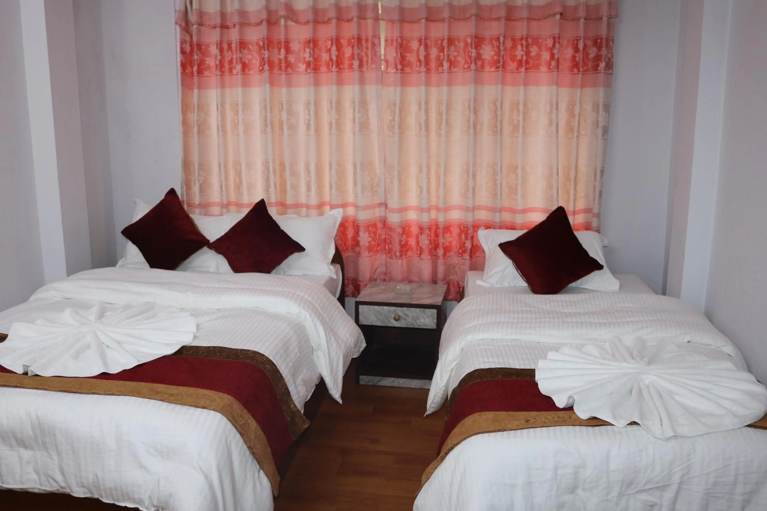 Bed in Om Tara Guest House Pvt Ltd