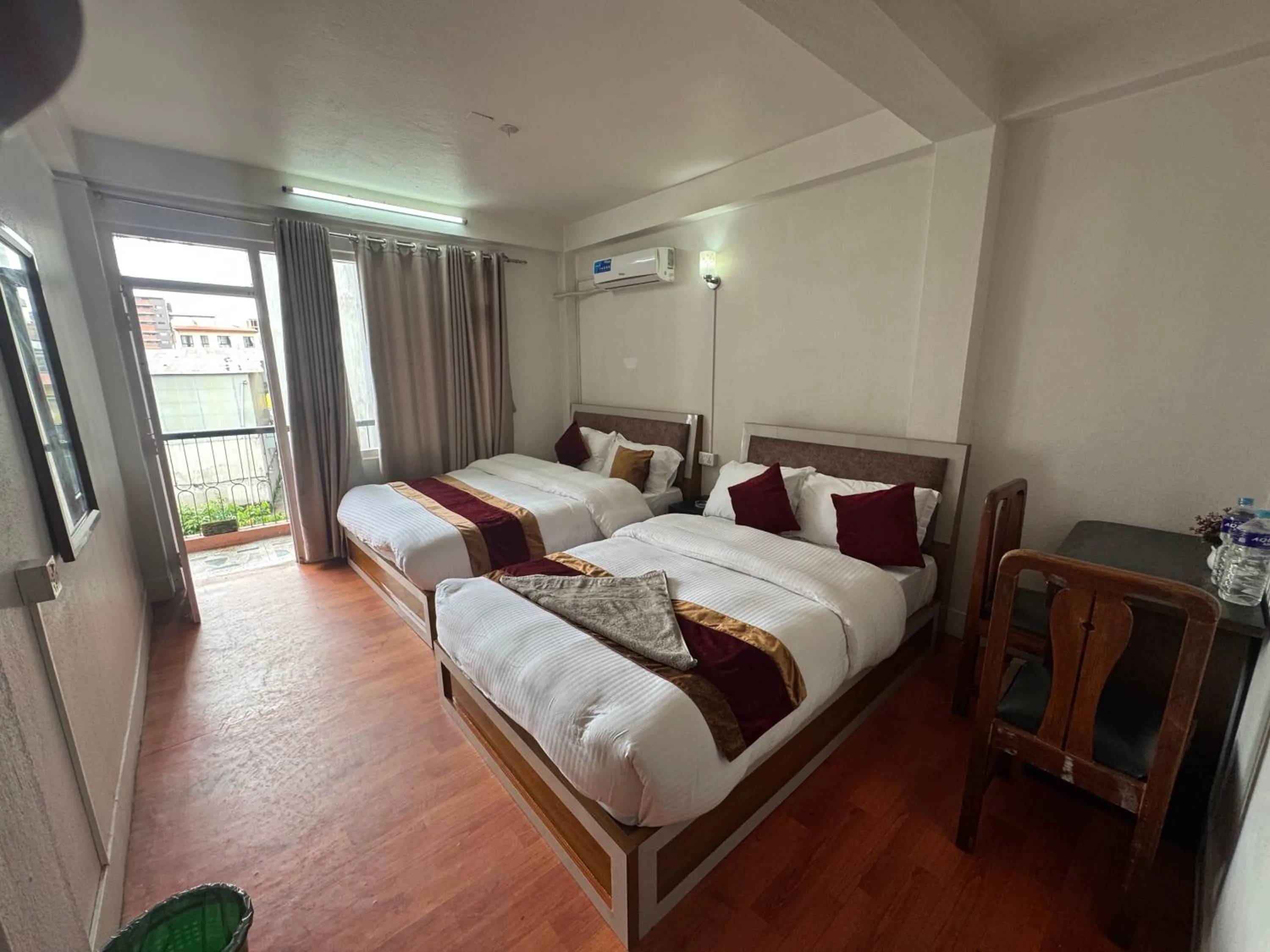 Bed in Om Tara Guest House Pvt Ltd