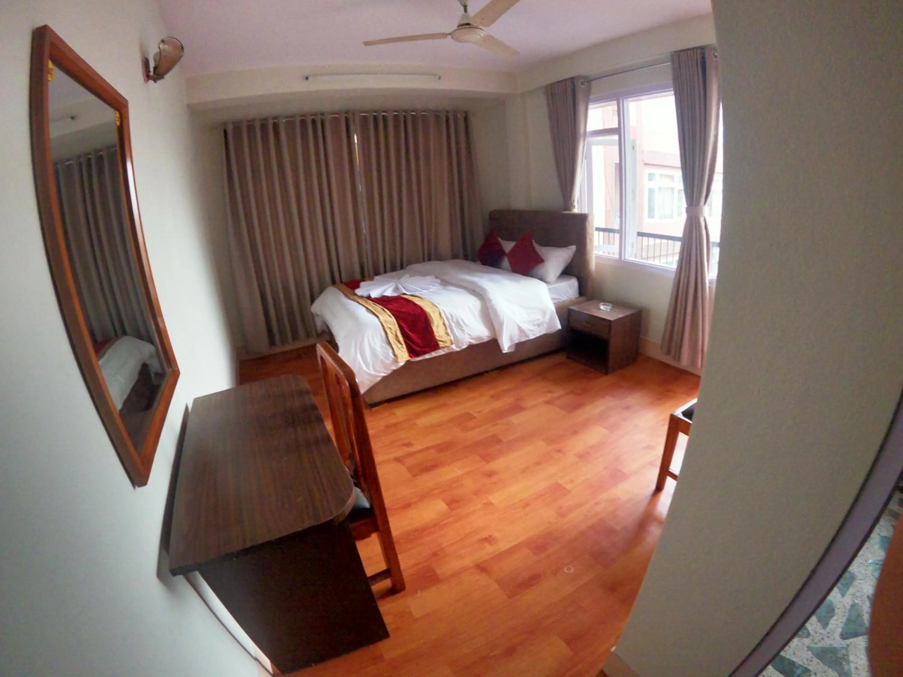 Photo of the whole room, Bed in Om Tara Guest House Pvt Ltd