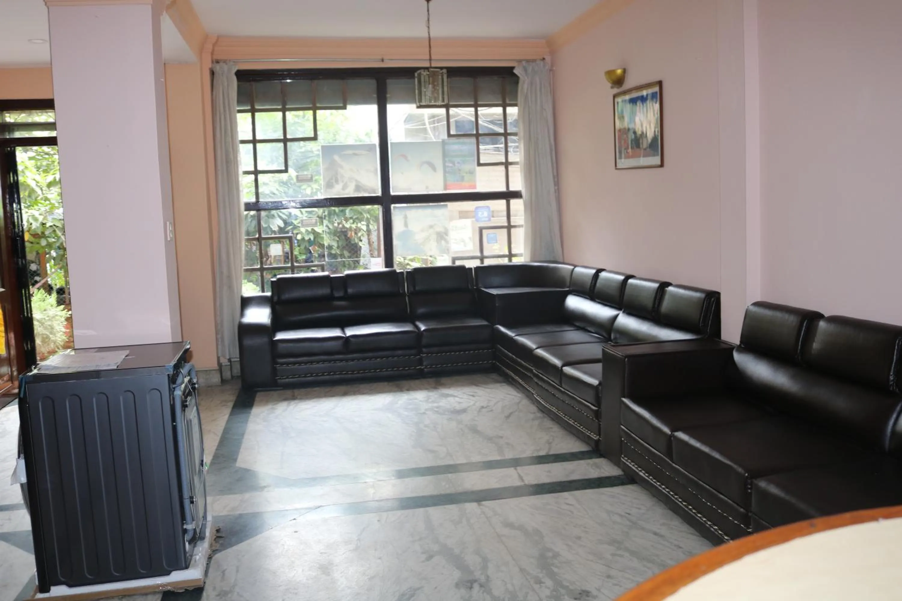 Lobby or reception in Om Tara Guest House Pvt Ltd