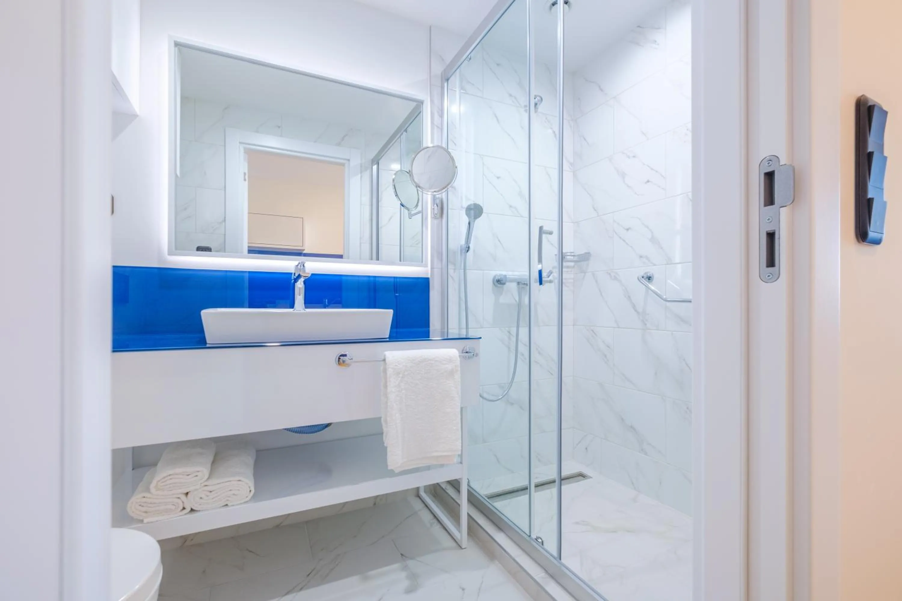 Shower in Orbi City Hotel Official D Block