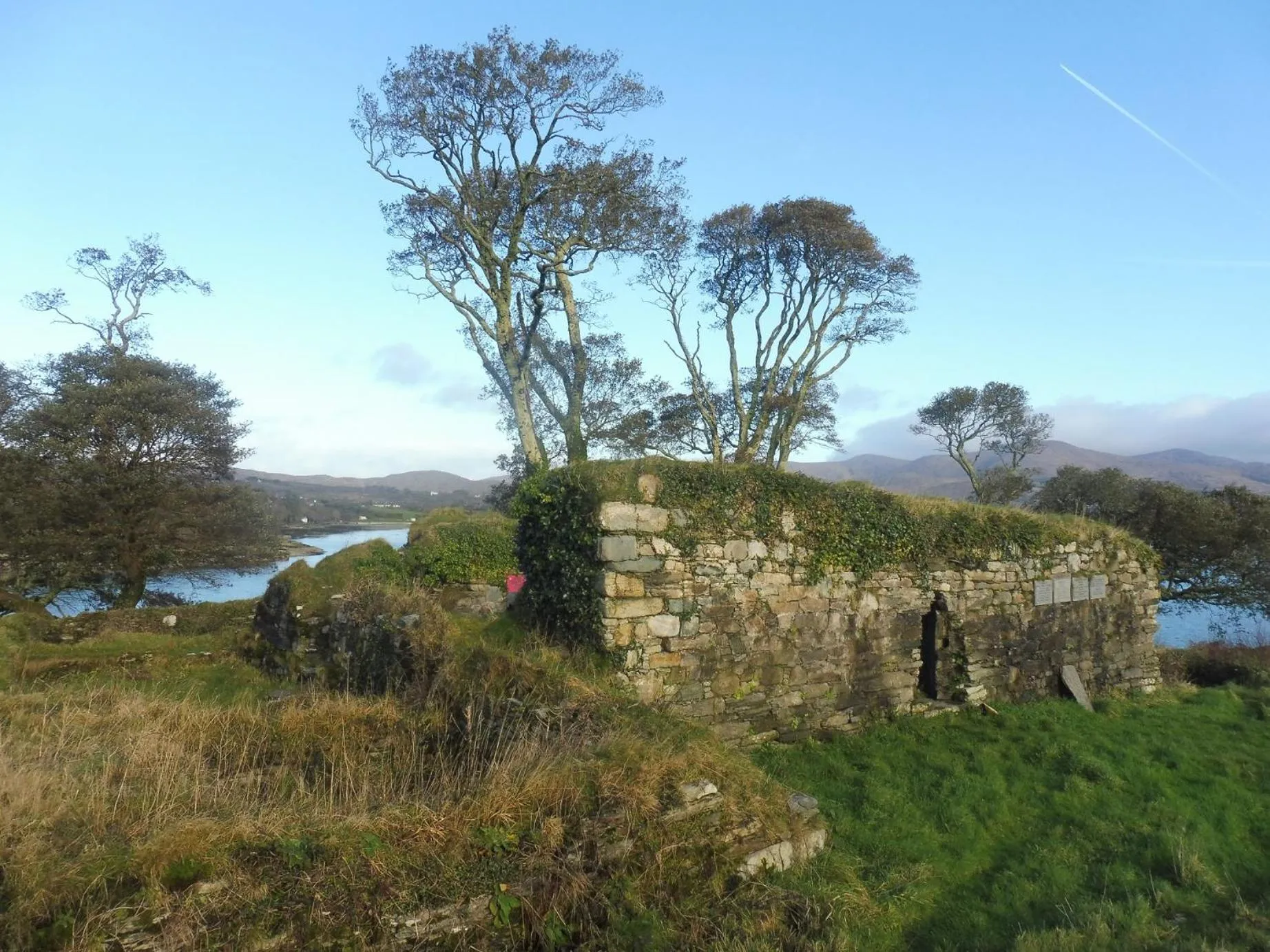 Natural landscape in Island View House