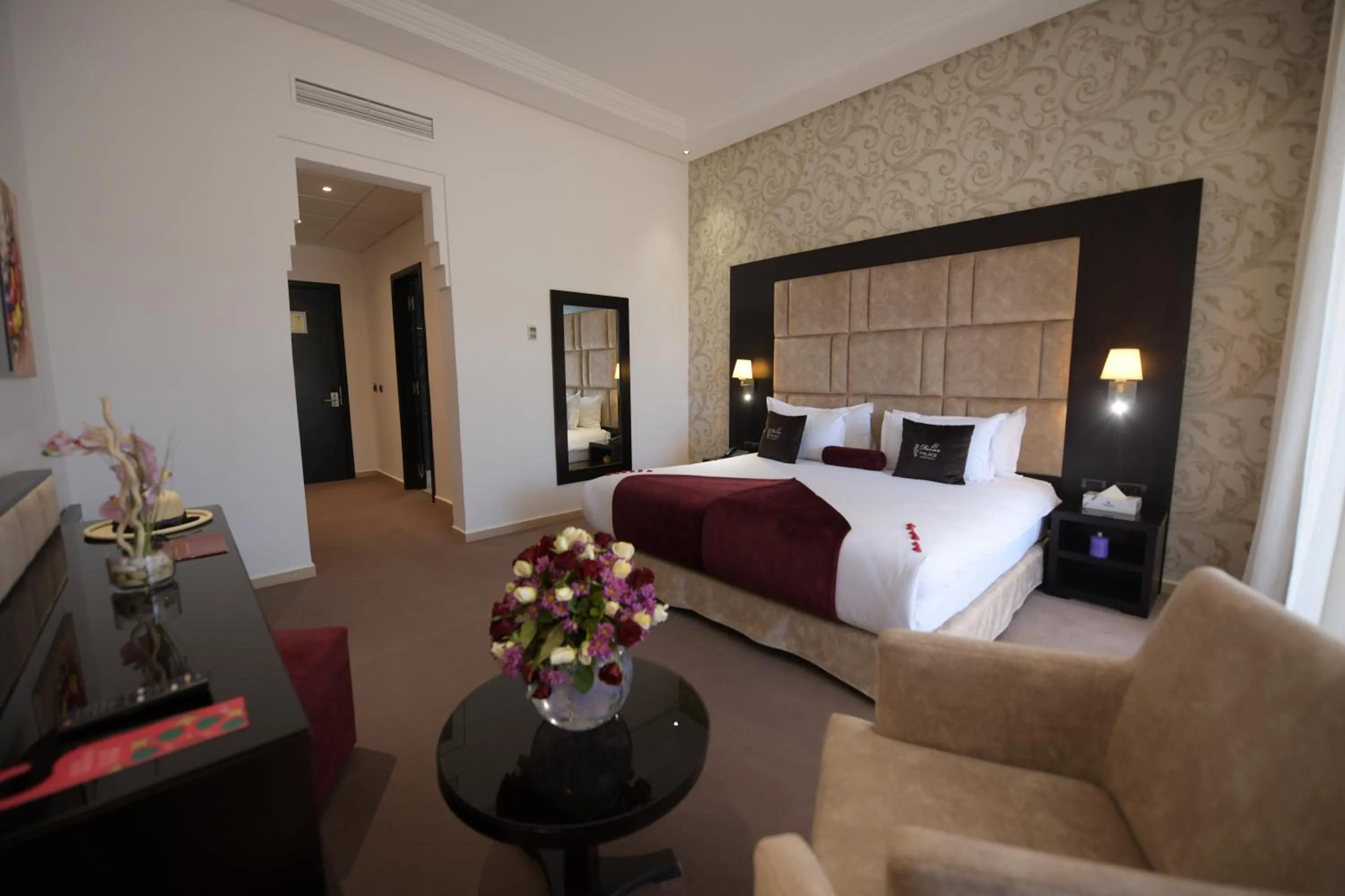 Bed in El Olivar Palace Marrakech All Inclusive, Aquapark & SPA